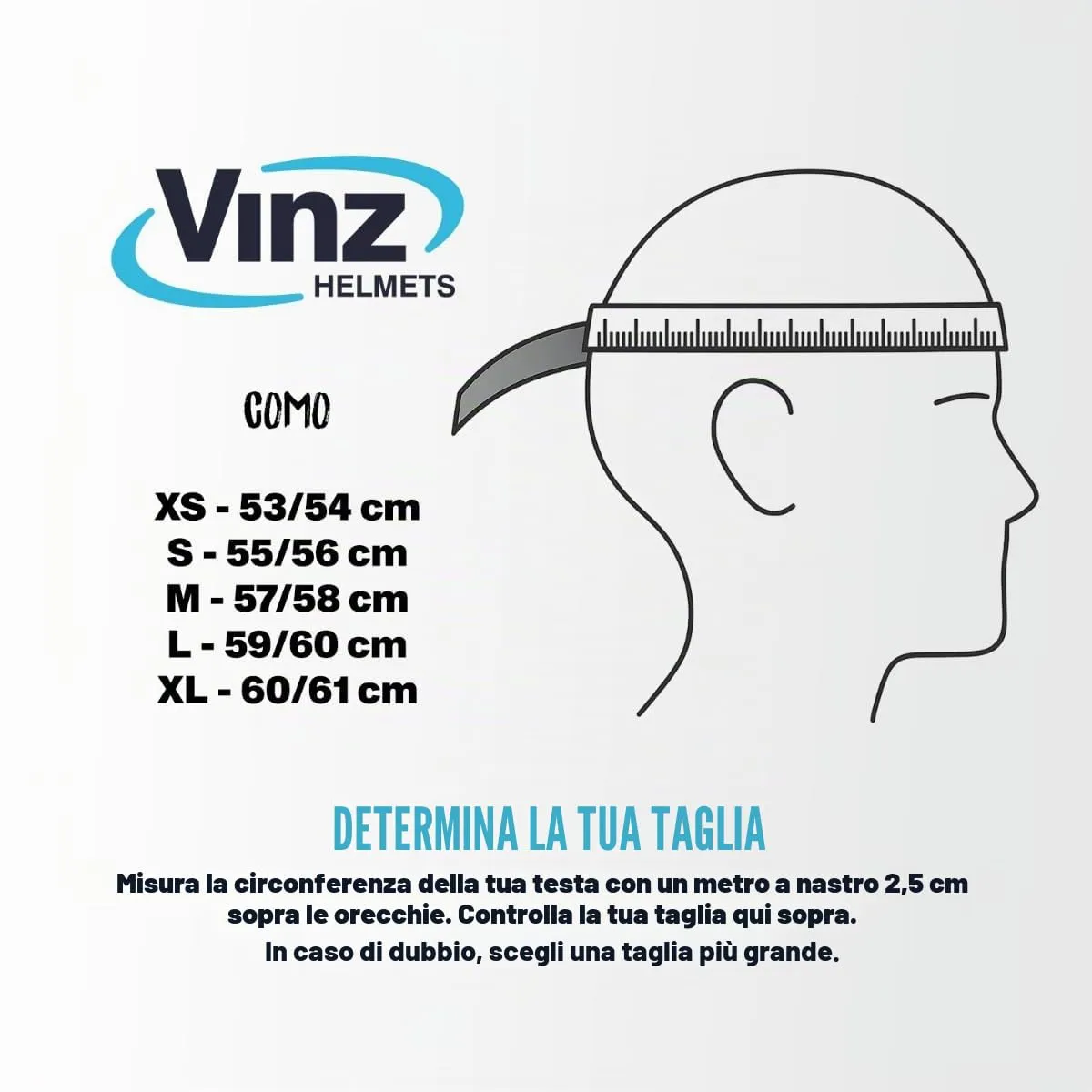 Vinz Como Casco Jet con Visiera ECE 22.06 - Nero - immagine 4
