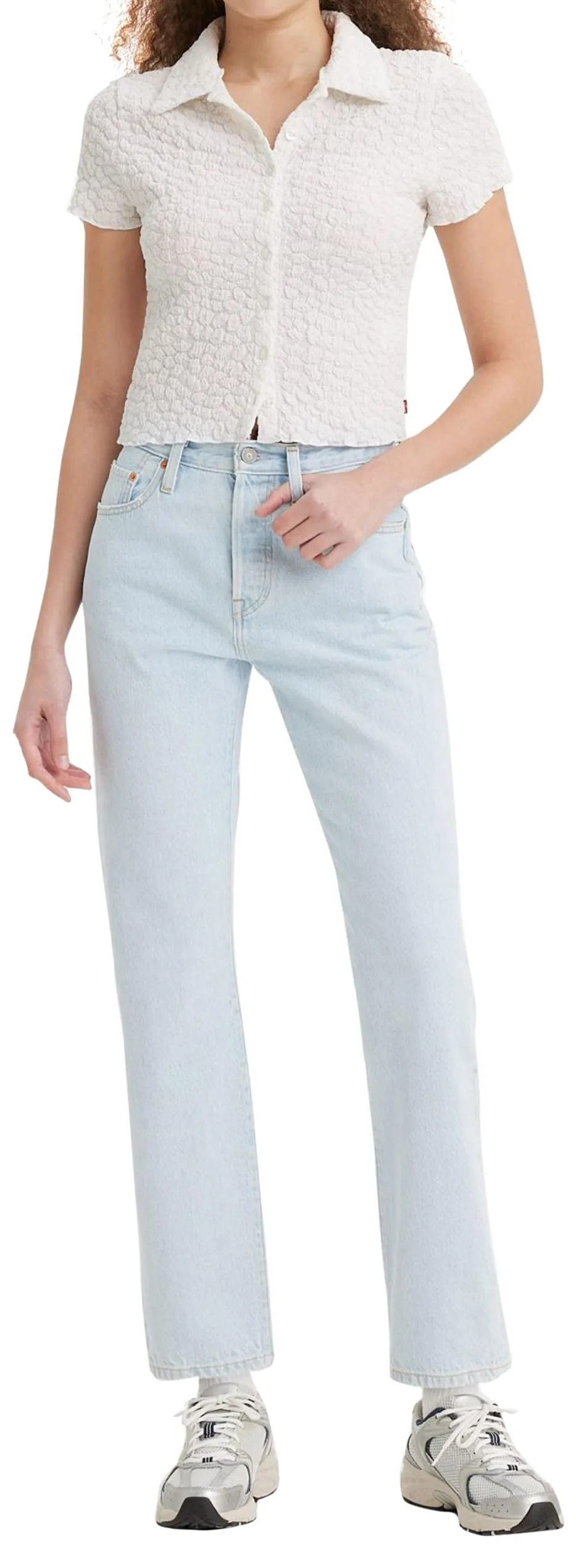 Levi's 501 Jeans for Women, Ice Cloud Lb, 33W / 30L - immagine 1