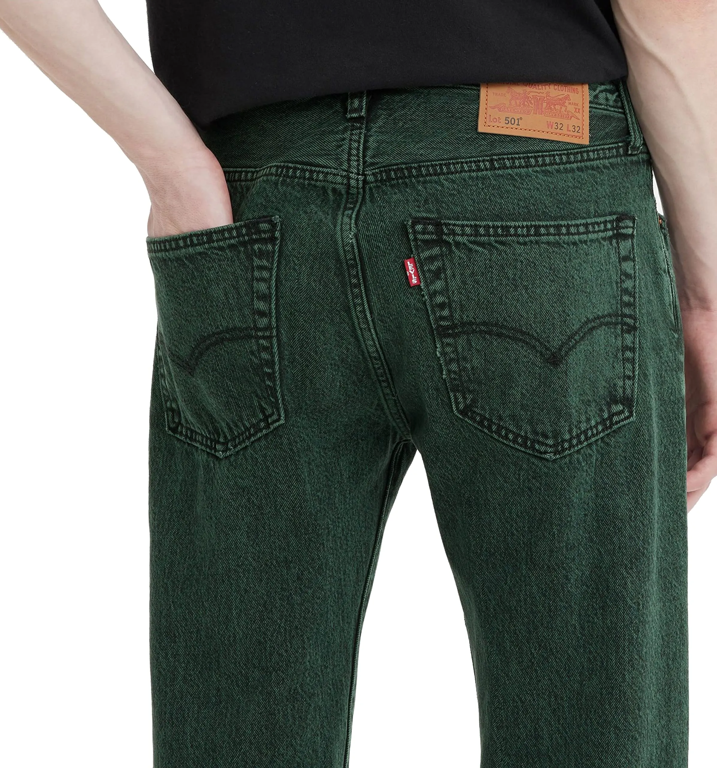 Levi's 501 Original Fit Jeans, Darkest Spruce Od Pant, 29W / 32L - immagine 3
