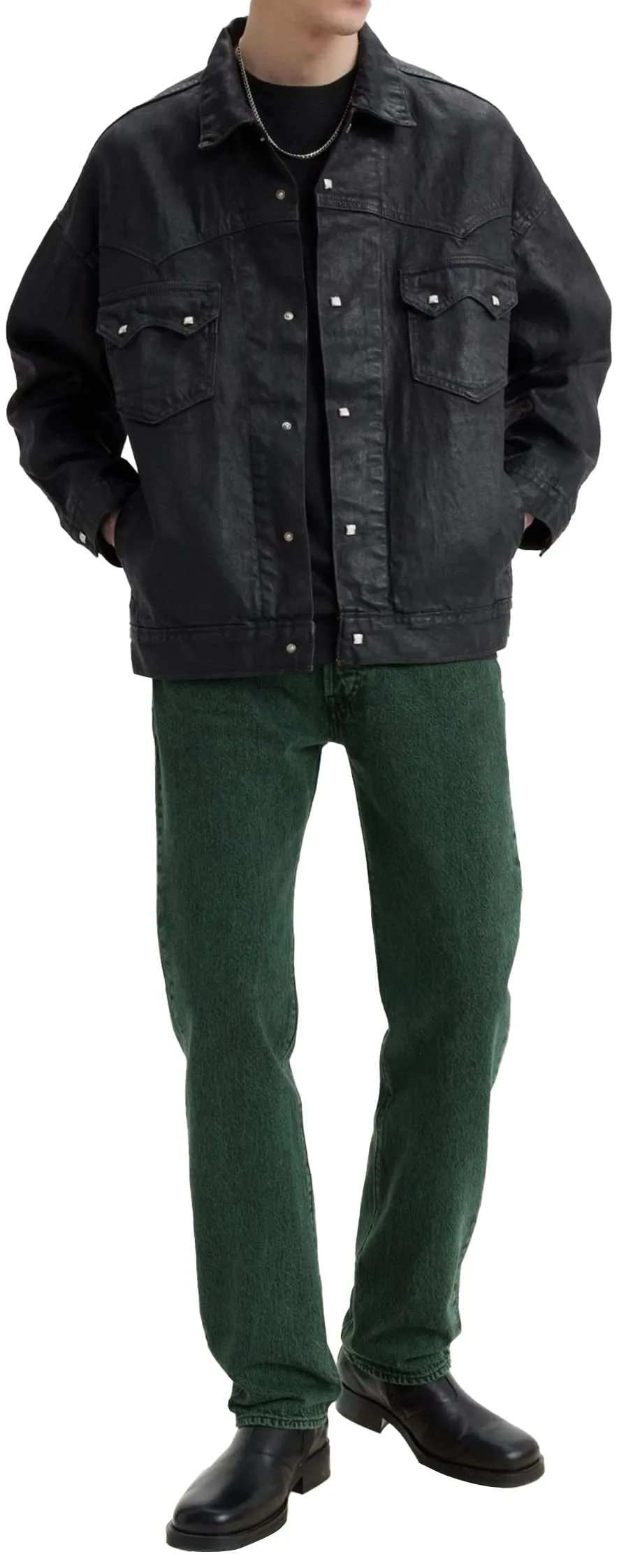 Levi's 501 Original Fit Jeans, Darkest Spruce Od Pant, 29W / 32L - immagine 6