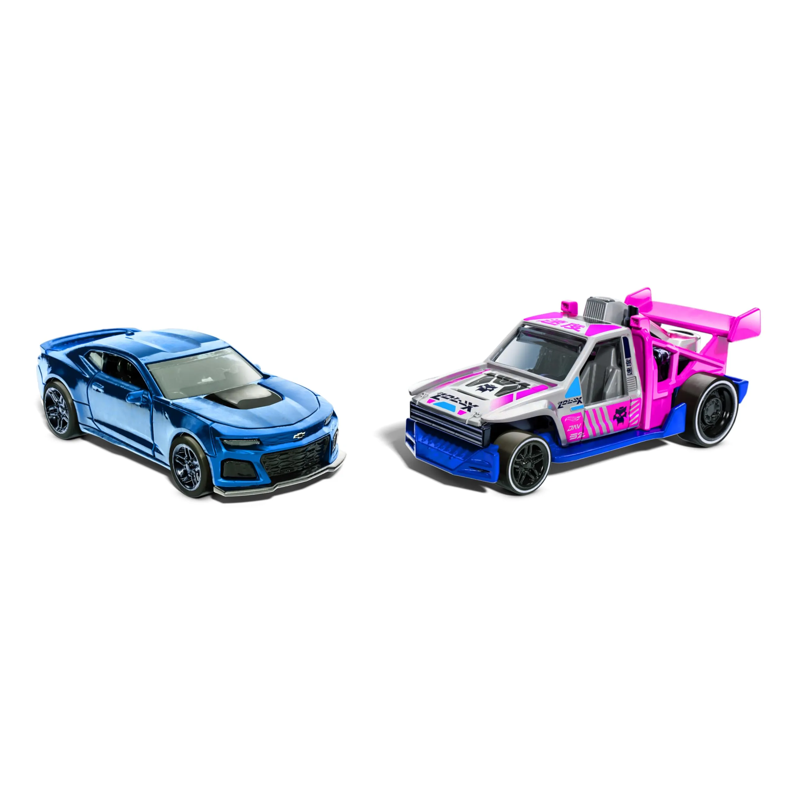 Hot Wheels Bolidi a Retrocarica, Set di 2 Macchinine in Scala 1:43, HPR91 - immagine 6