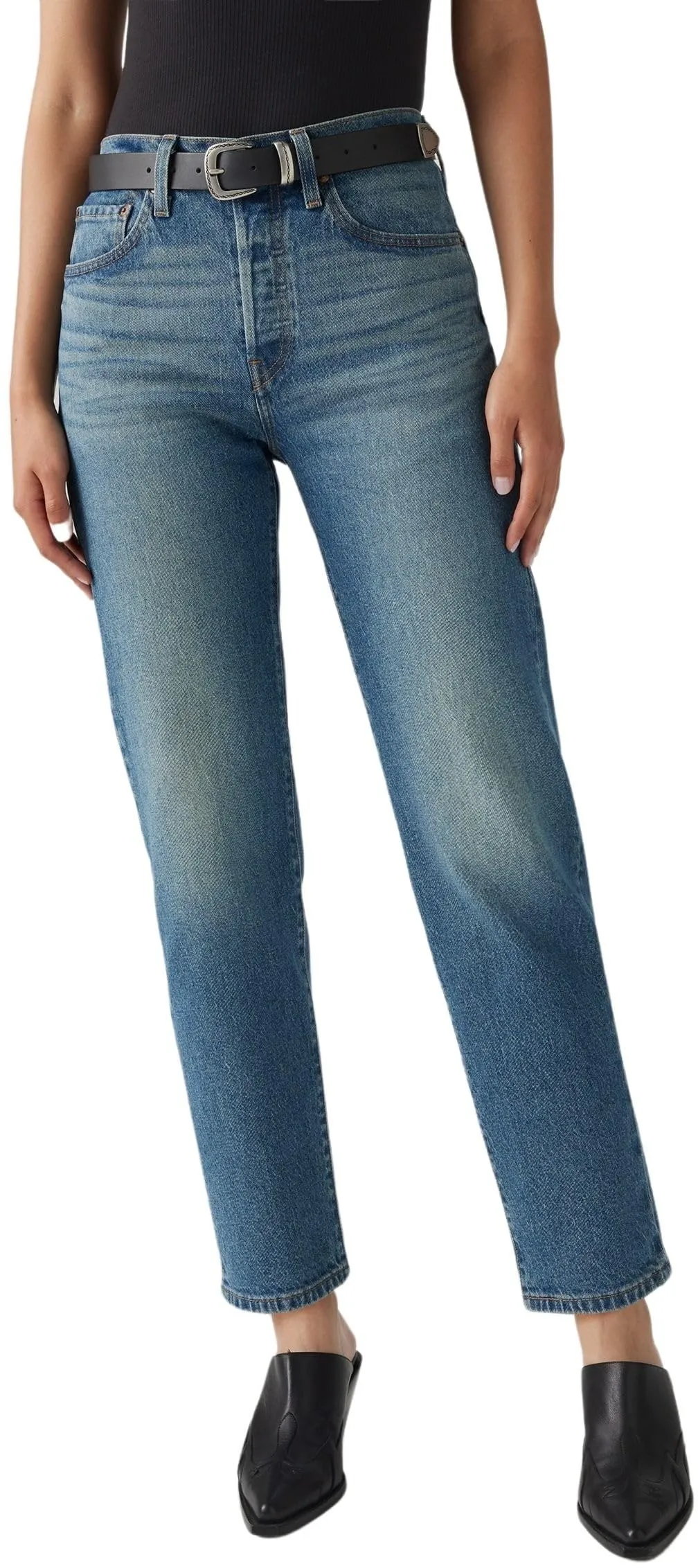 Levi's 501 Crop Jeans Donna - Stand Off - 26W / 28L - immagine 1