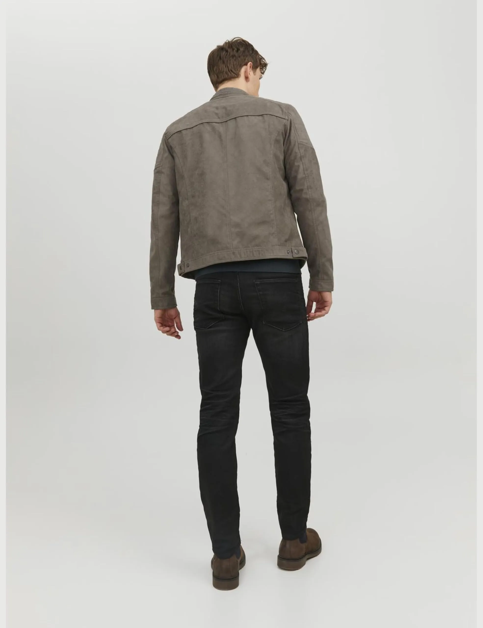 Jack & Jones Giacca in Finta Pelle Scamosciata - immagine 3