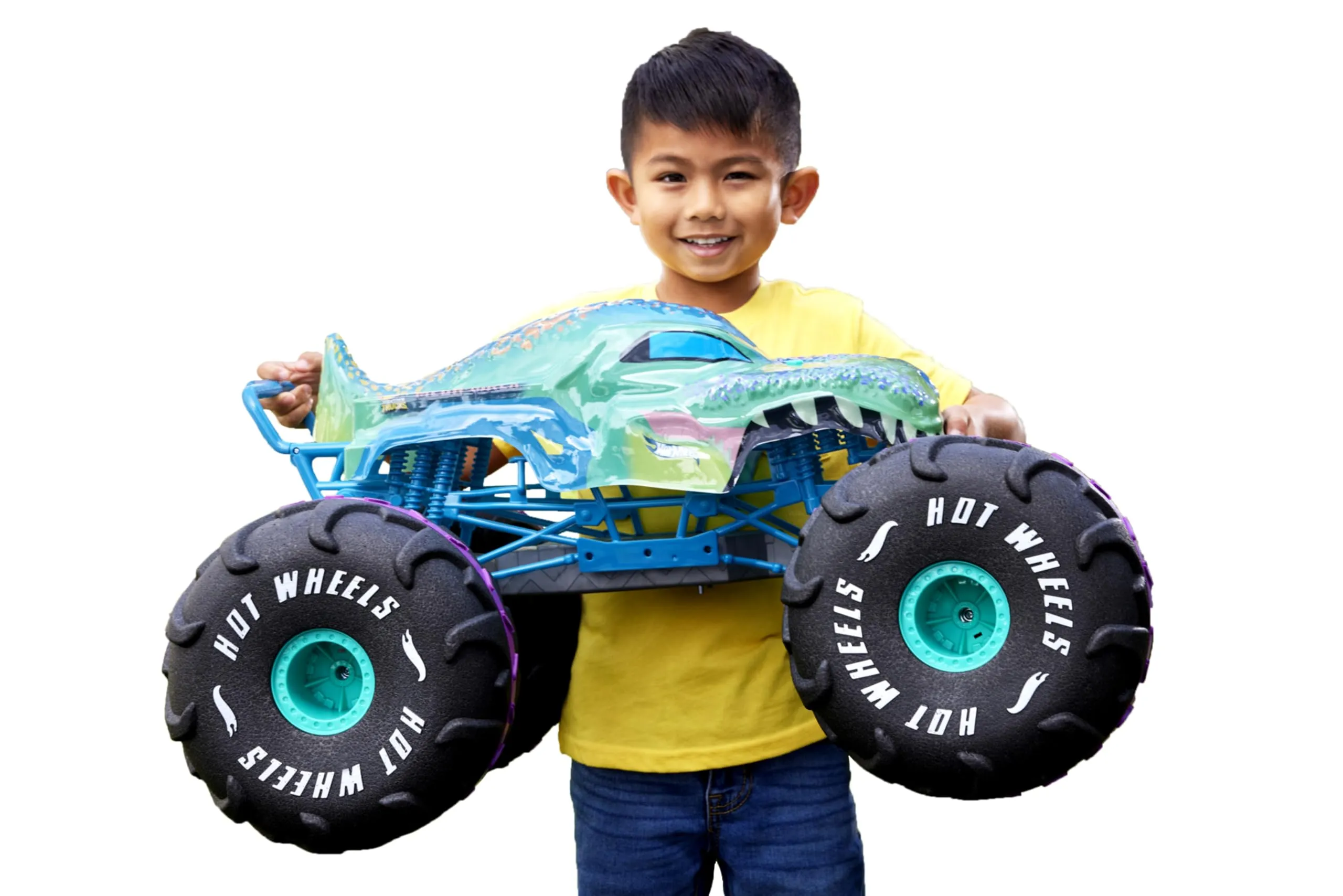 Hot Wheels Monster Trucks XL Mega-Wrex RC Vehicle 1:6 Scale - immagine 1