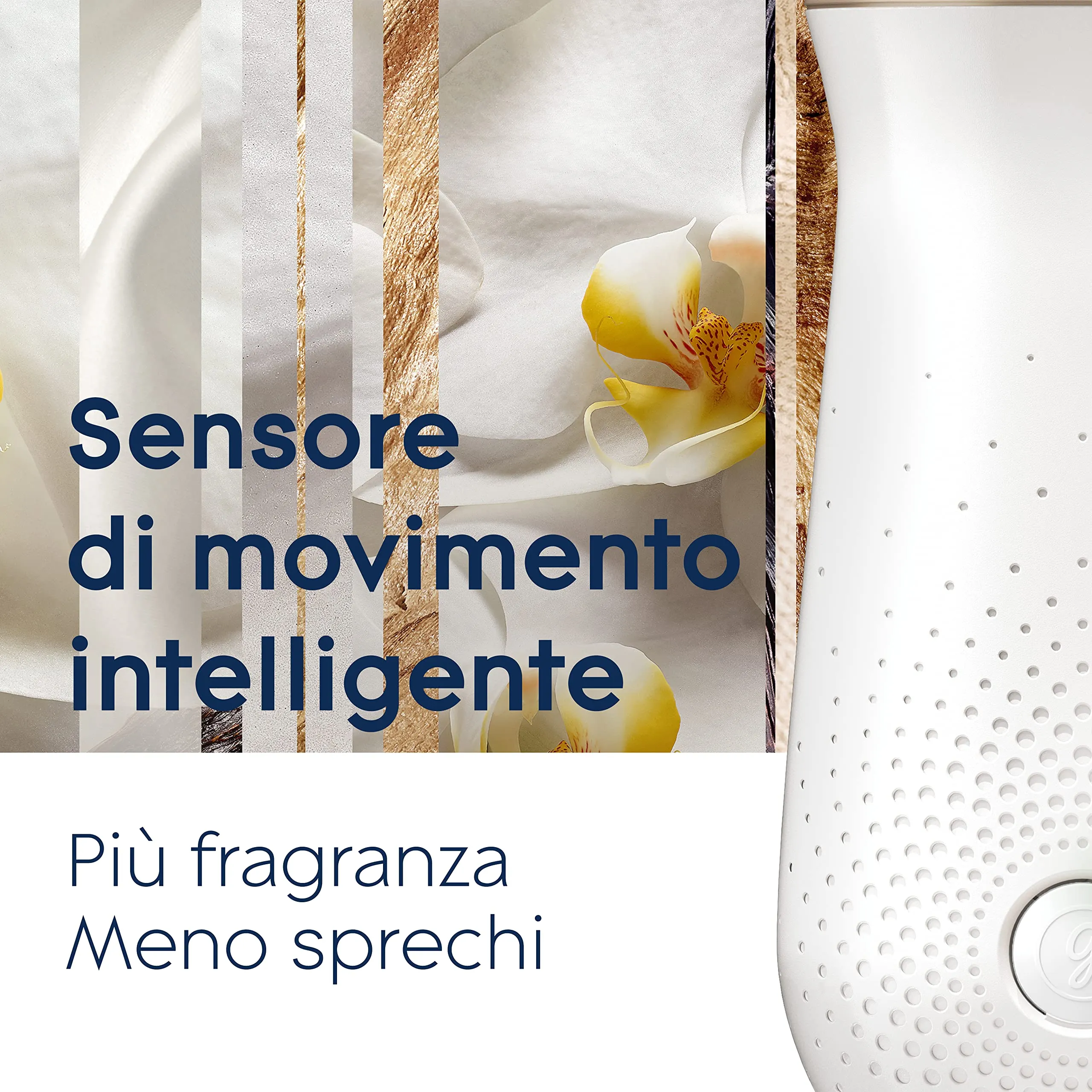 Glade Sense & Spray Profumatore per Ambienti con Sensore di Movimento, Vaniglia, 3 Ricariche - immagine 4