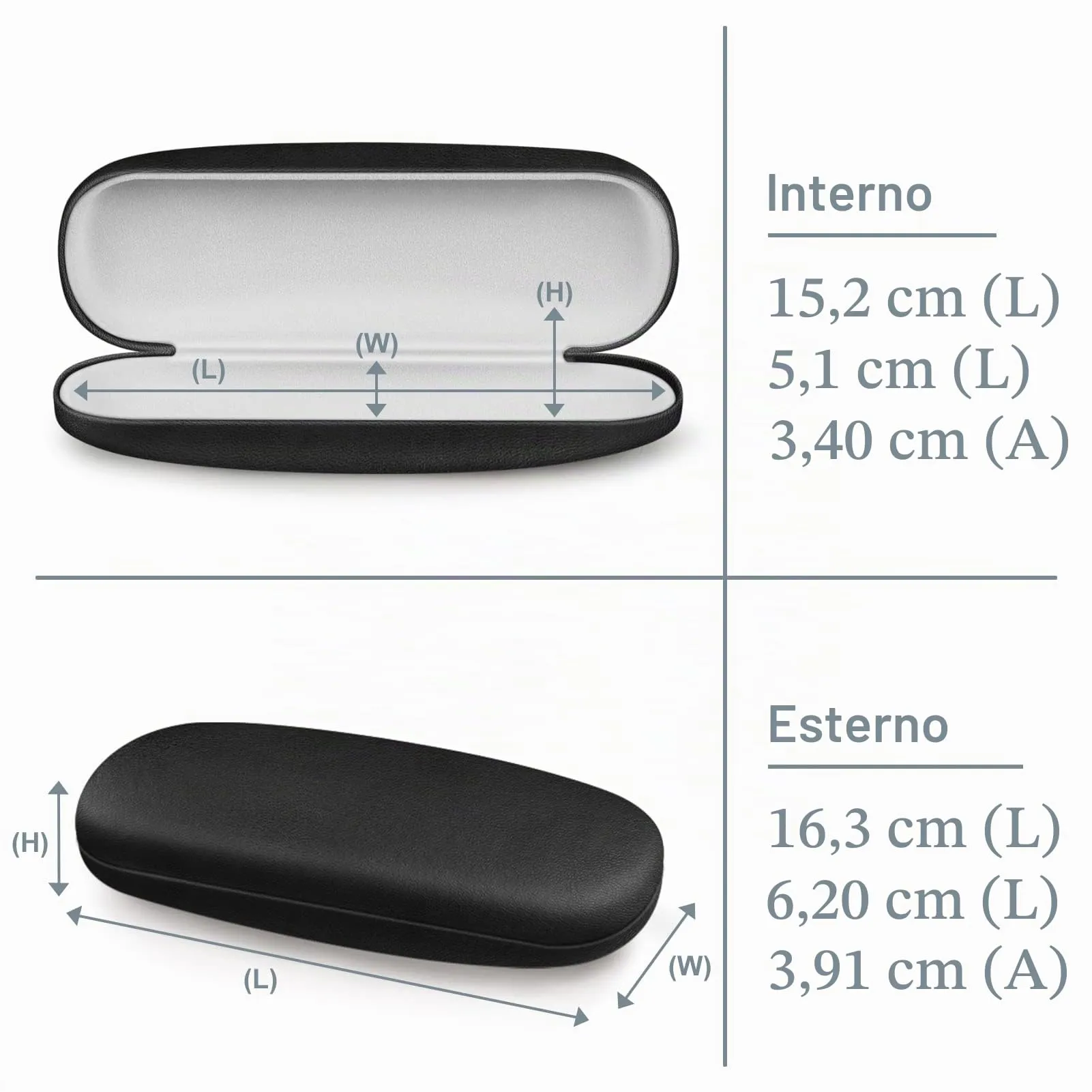 Fintie Custodia Occhiali Rigida Unisex - immagine 7