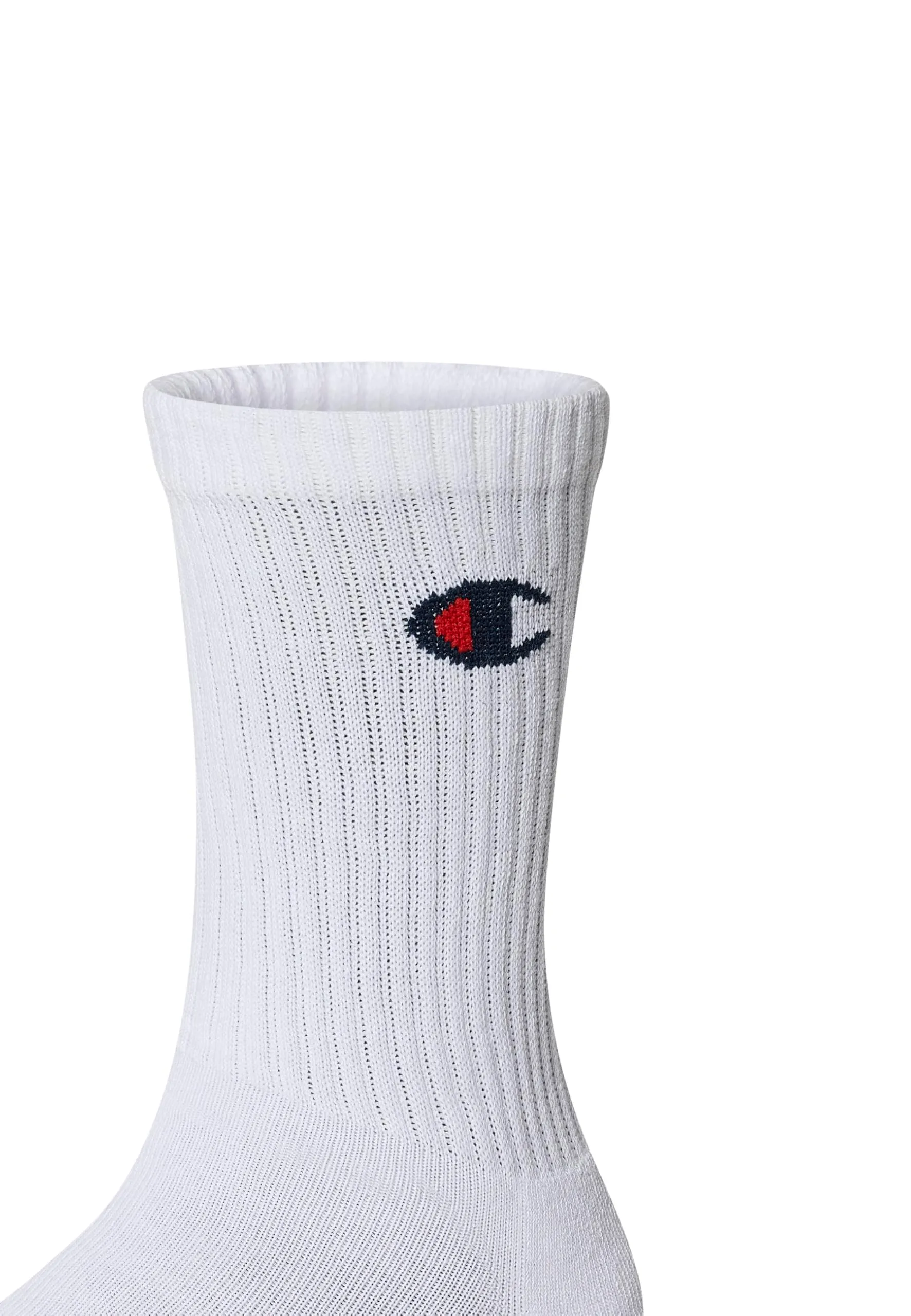 Champion Core 3PP Crew Calzini Unisex Adulto, Bianco, 35-38 EU - immagine 3