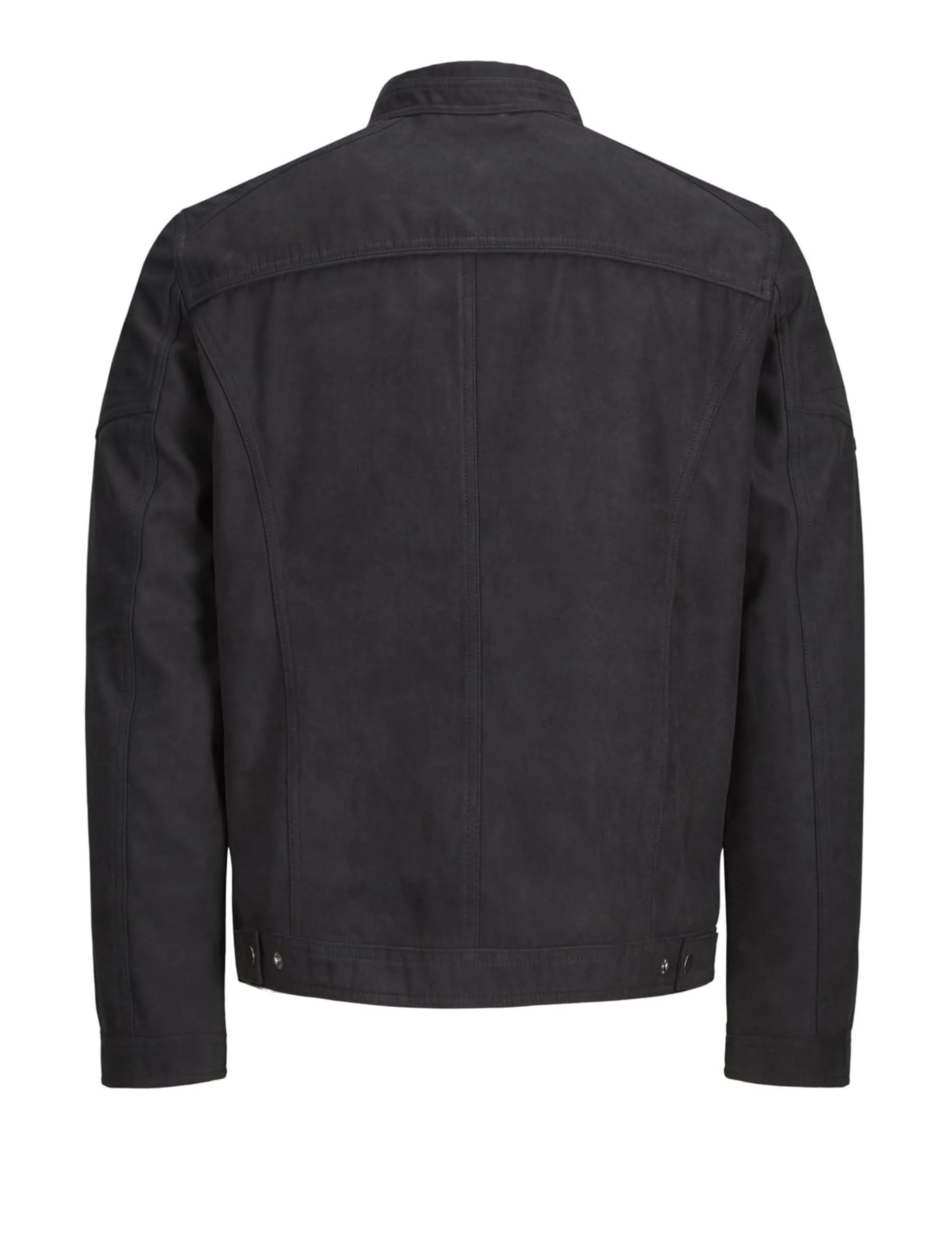 Jack & Jones Giacca in Finta Pelle Scamosciata - Jet Black - immagine 4