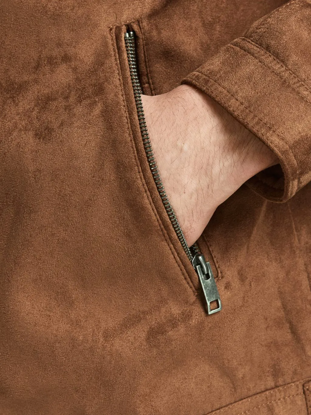 Jack & Jones Jcorocky Noos Giacca da Uomo, Marrone, L - immagine 7