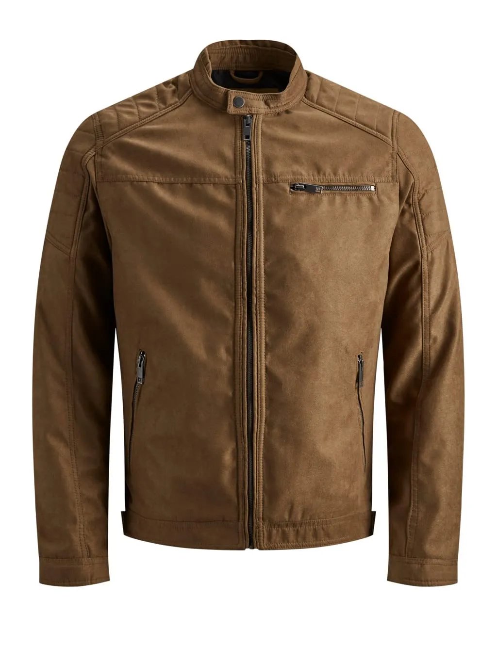 Jack & Jones Jcorocky Noos Giacca da Uomo, Marrone, L - immagine 8