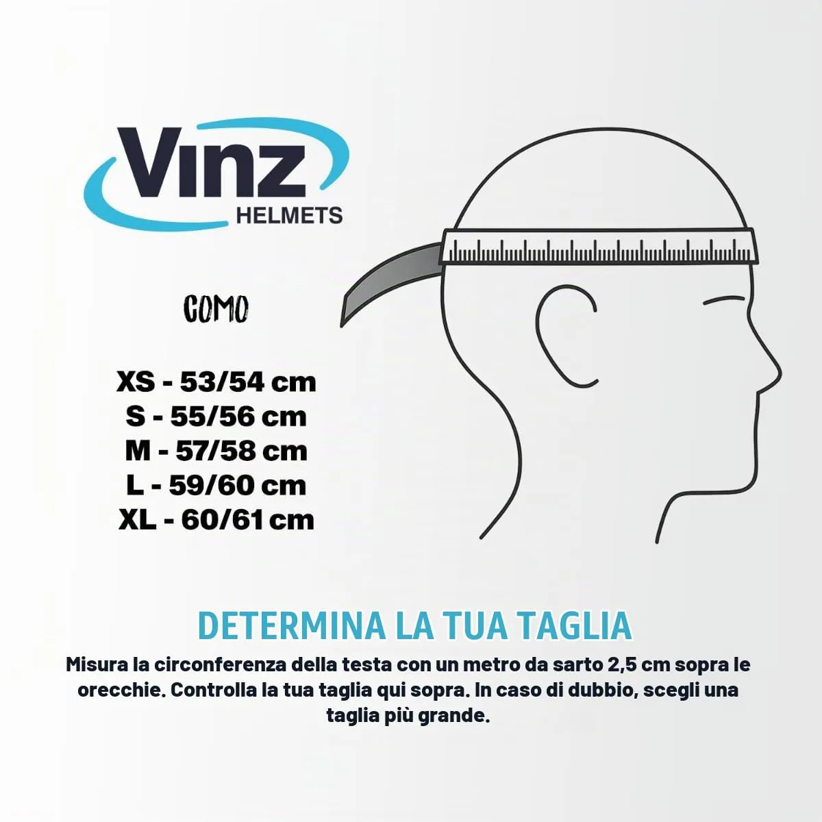 Vinz Como Casco Jet con Visiera ECE 22.06 - Titanio - immagine 4