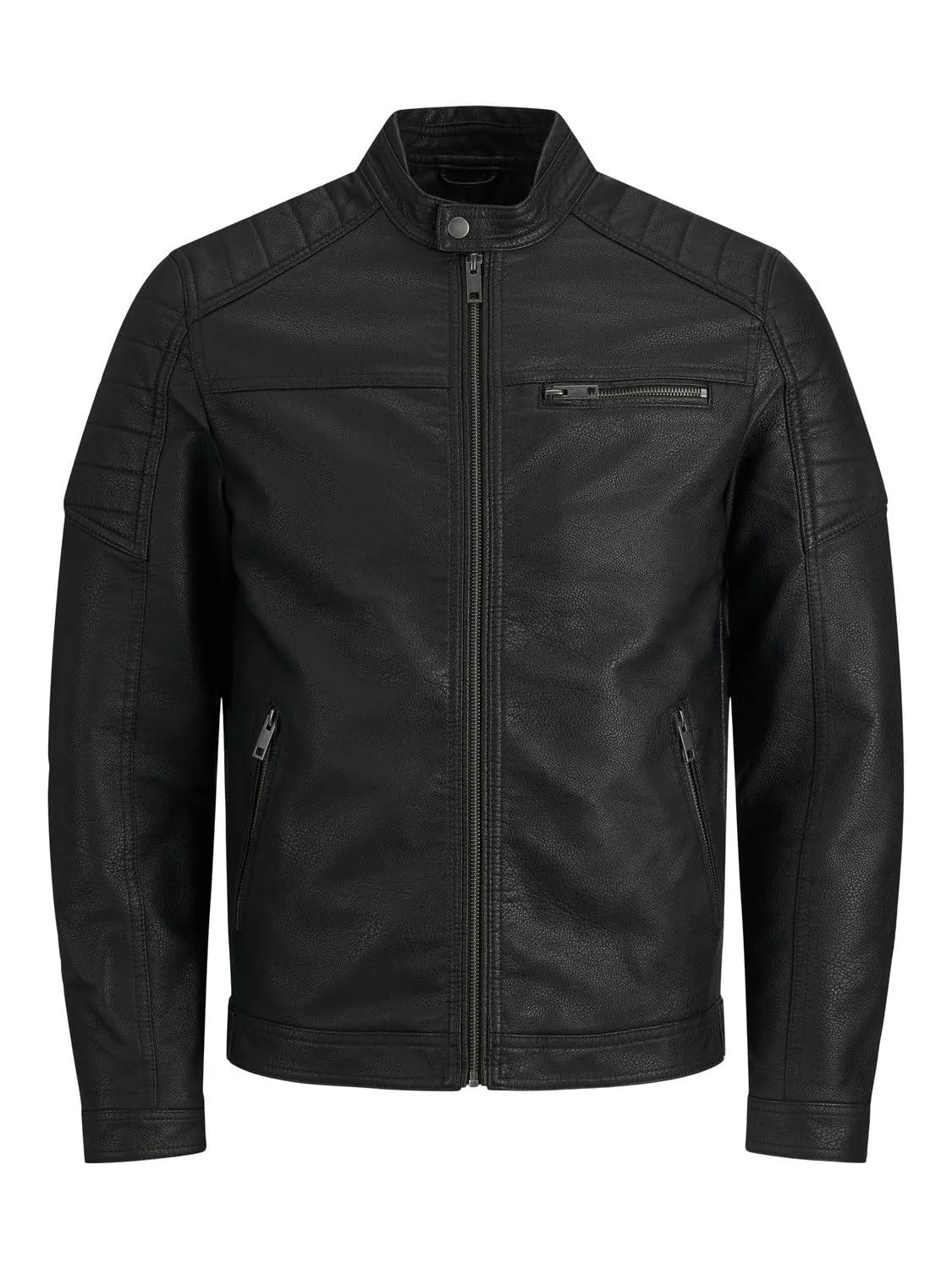 Jack & Jones Biker Jacket, Nero, 3XL - immagine 1