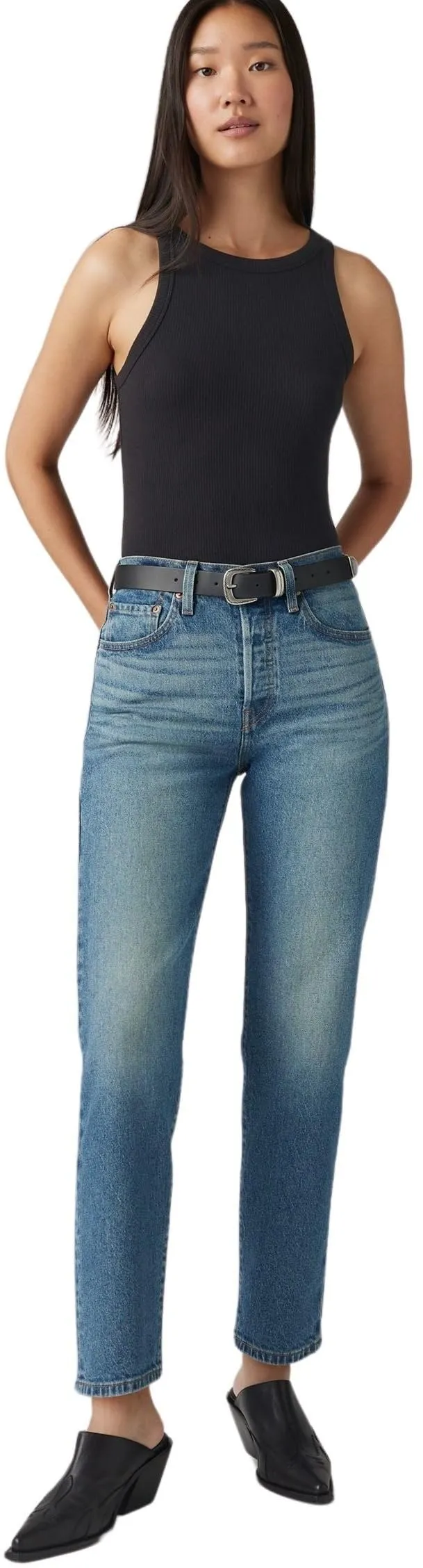 Levi's 501 Crop Jeans Donna - Stand Off - 29W / 28L - immagine 5