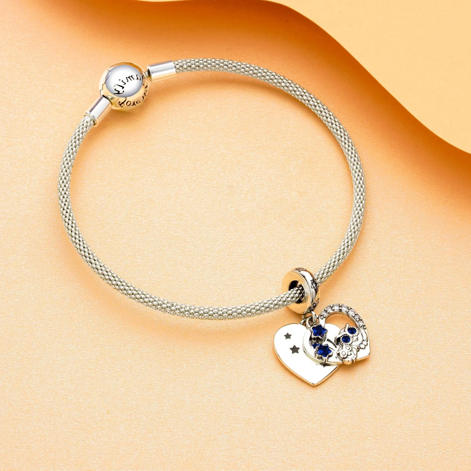 Rimgoris 925 Argento Sterling Charm Gufo Notturno per Bracciali e Collane da Donna - immagine 3