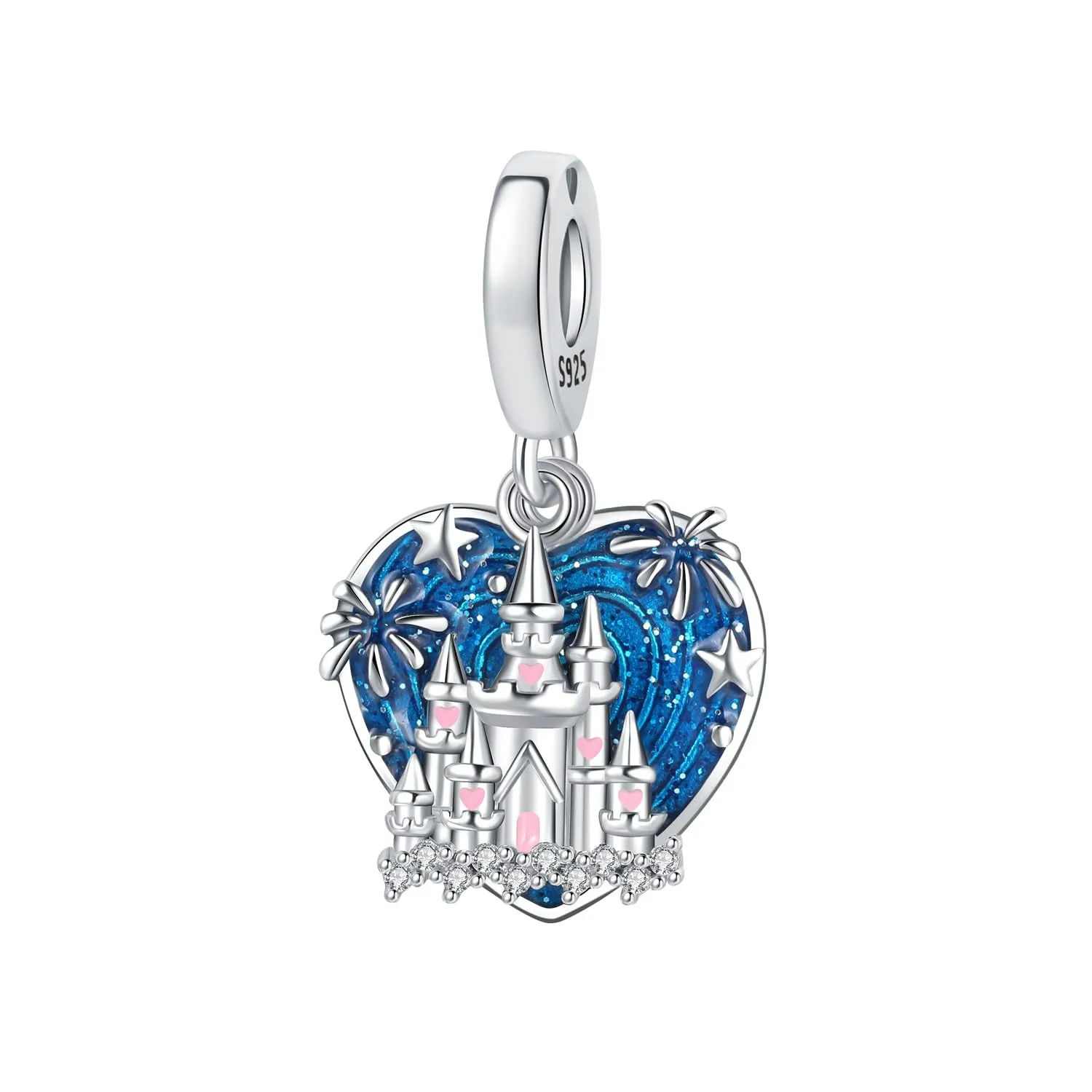 PANPOKI Charms Animali in Argento 925 - Panda, Cane, Gatto, Elefante, Farfalla, Libellula - immagine 1