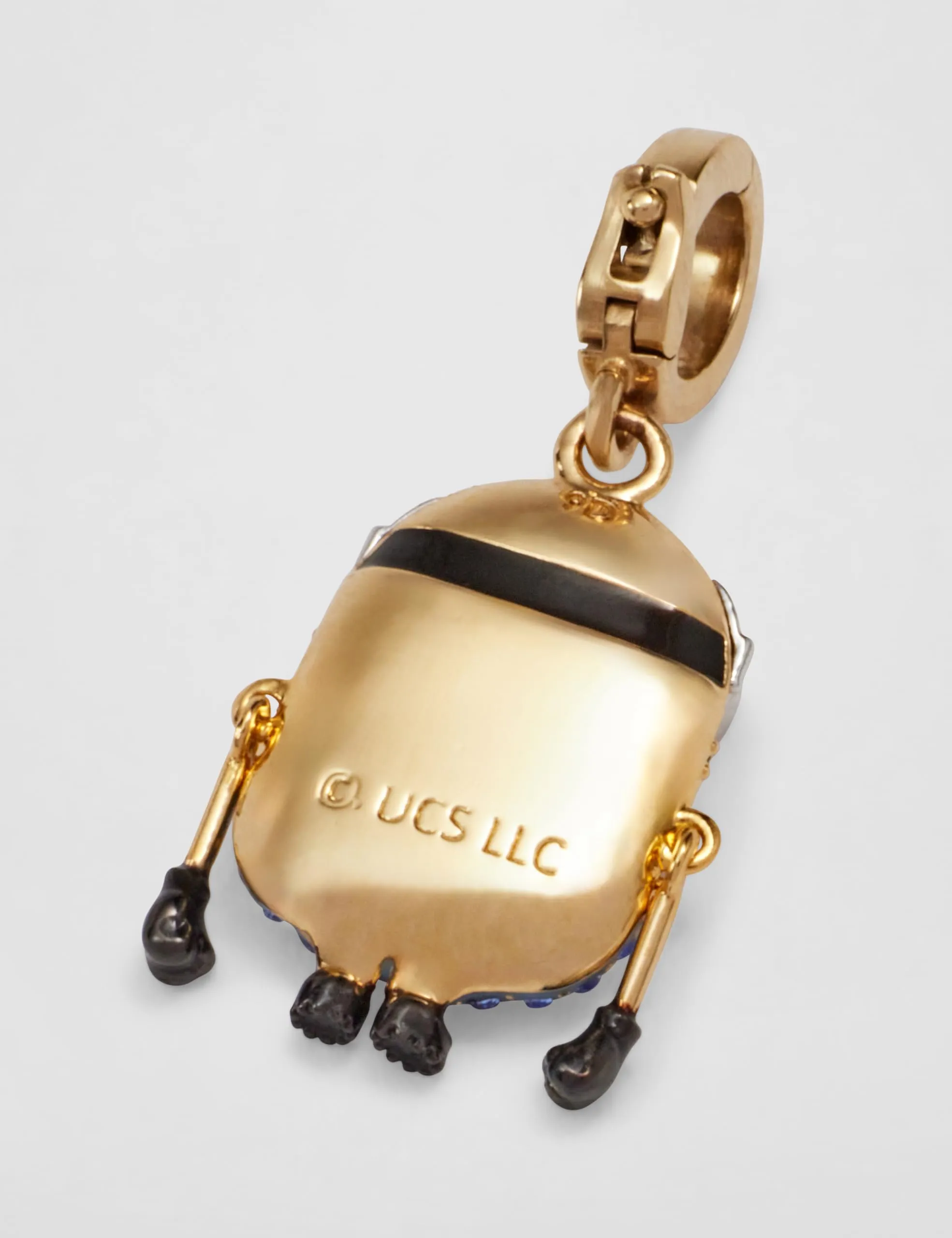 Swarovski Minions Bob Charm, Pavé, Multicolored, Gold-Tone Plated - immagine 5