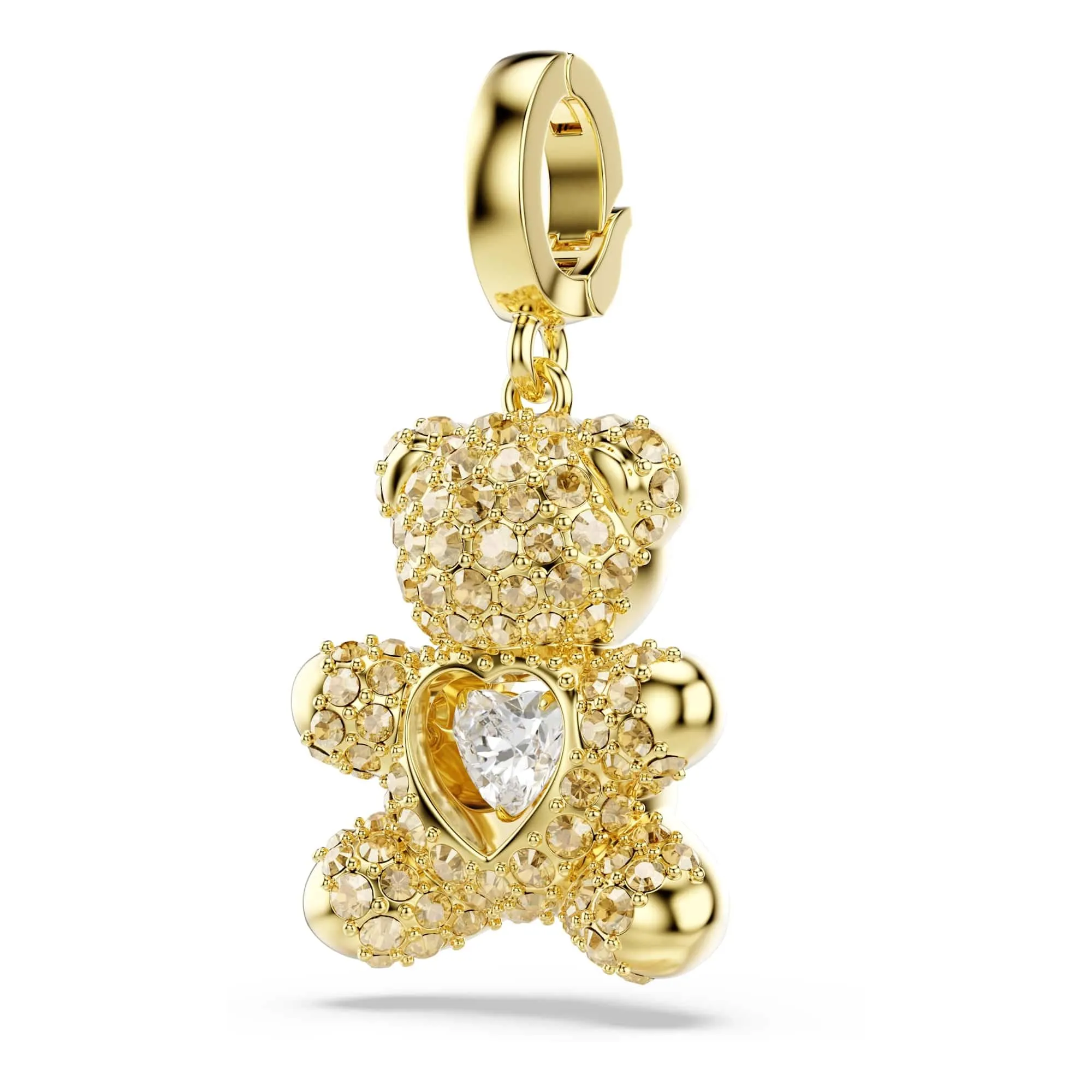 Swarovski Charm Idyllia, Orsetto, Placcato color oro - immagine 2