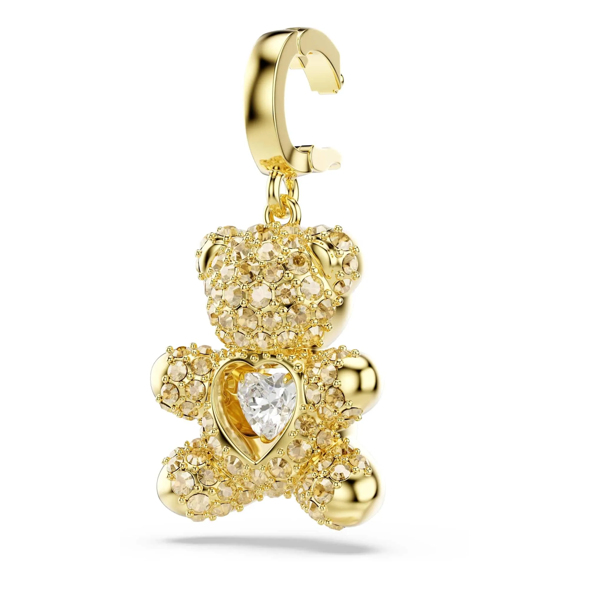 Swarovski Charm Idyllia, Orsetto, Placcato color oro - immagine 3