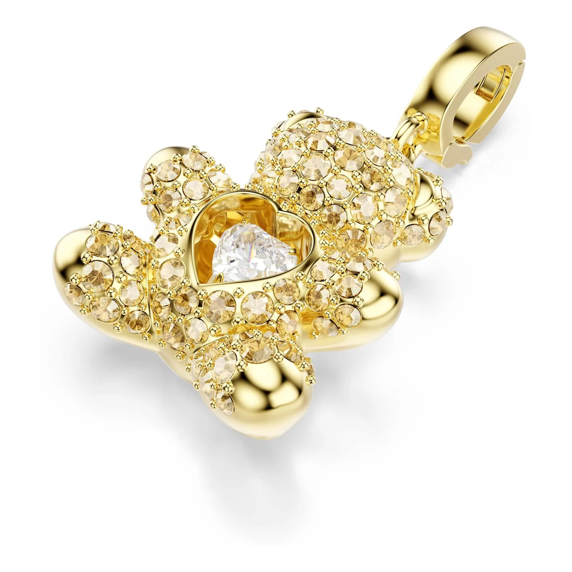Swarovski Charm Idyllia, Orsetto, Placcato color oro - immagine 4