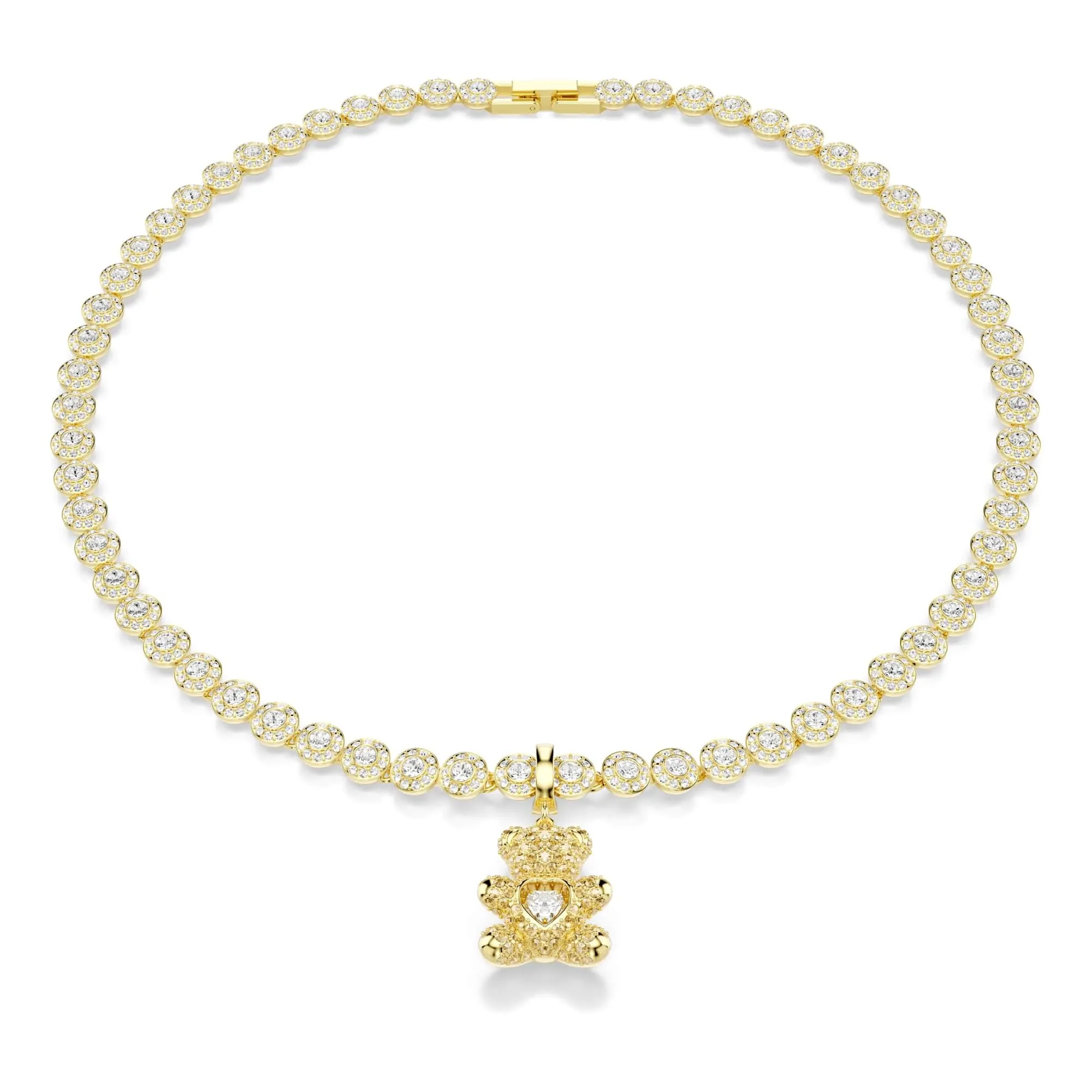 Swarovski Charm Idyllia, Orsetto, Placcato color oro - immagine 6