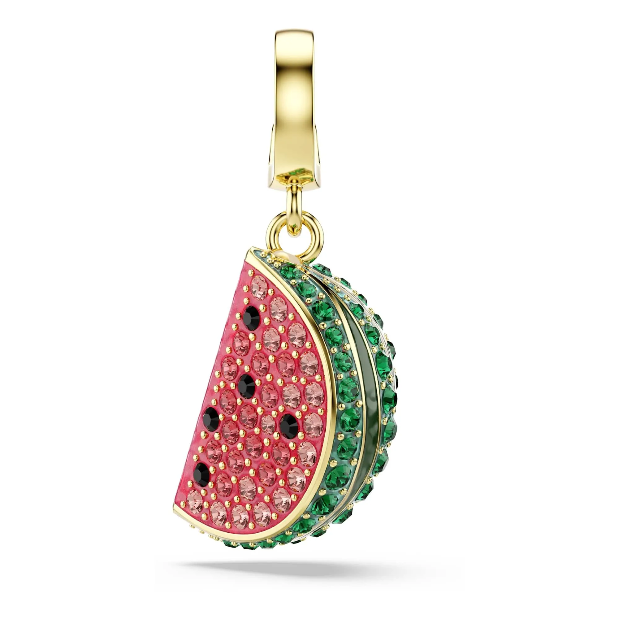 Swarovski Charm Idyllia Cocomero Multicolore Placcato color oro - immagine 4