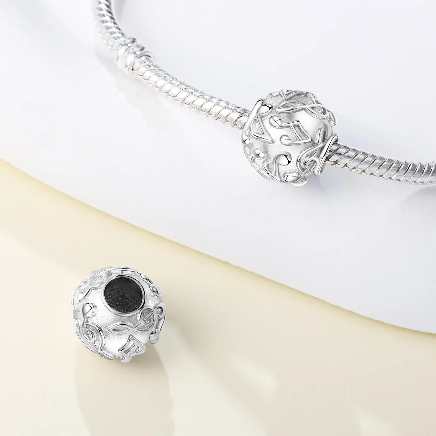 PANPOKI Infinity Love Heart Infermiera Ciondolo in Argento Sterling 925 per Braccialetti e Collane - immagine 2