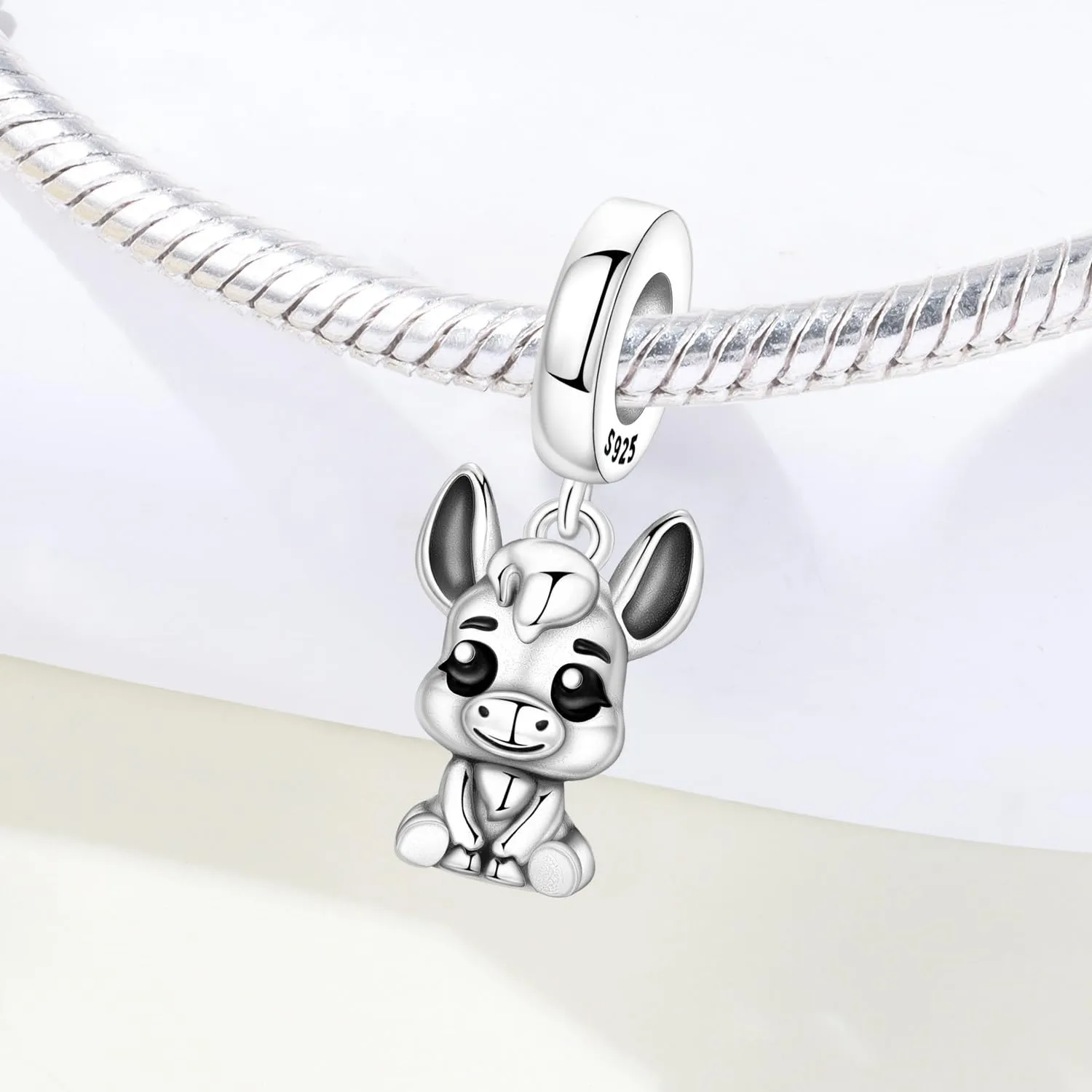 PANPOKI Ciondoli Animali in Argento Sterling 925 con Zirconie per Bracciale e Collana - immagine 3