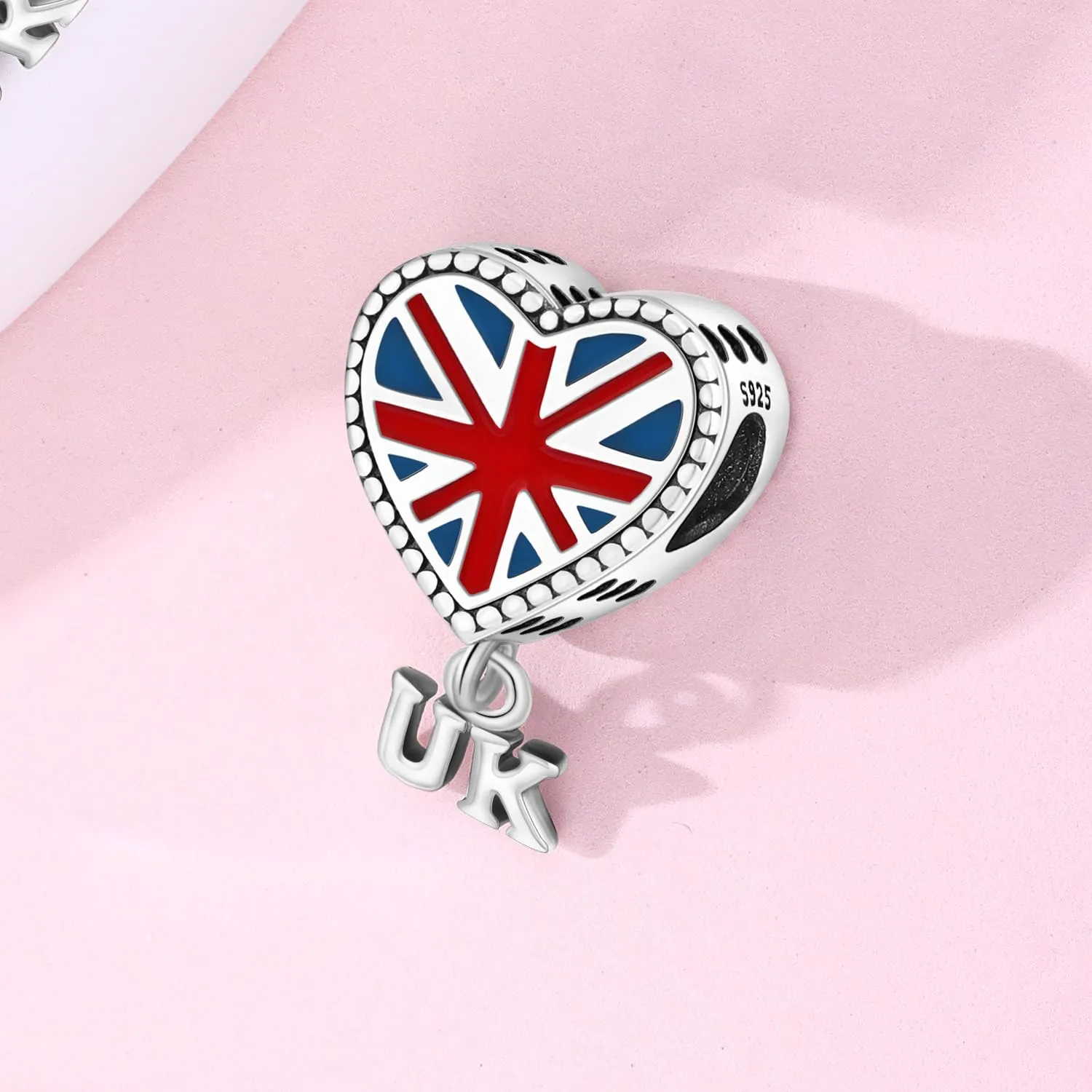 PANPOKI Infinity Love Heart Infermiera Ciondolo in Argento Sterling 925 per Braccialetti e Collane - immagine 3