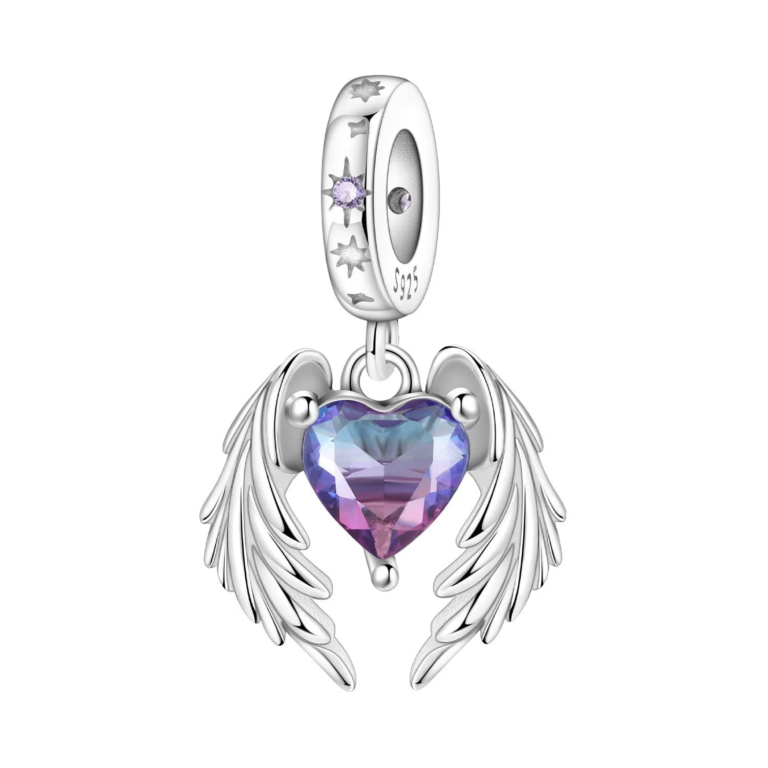 PANPOKI Infinity Love Heart Infermiera Charm in Argento Sterling 925 per Braccialetti e Collane - immagine 1