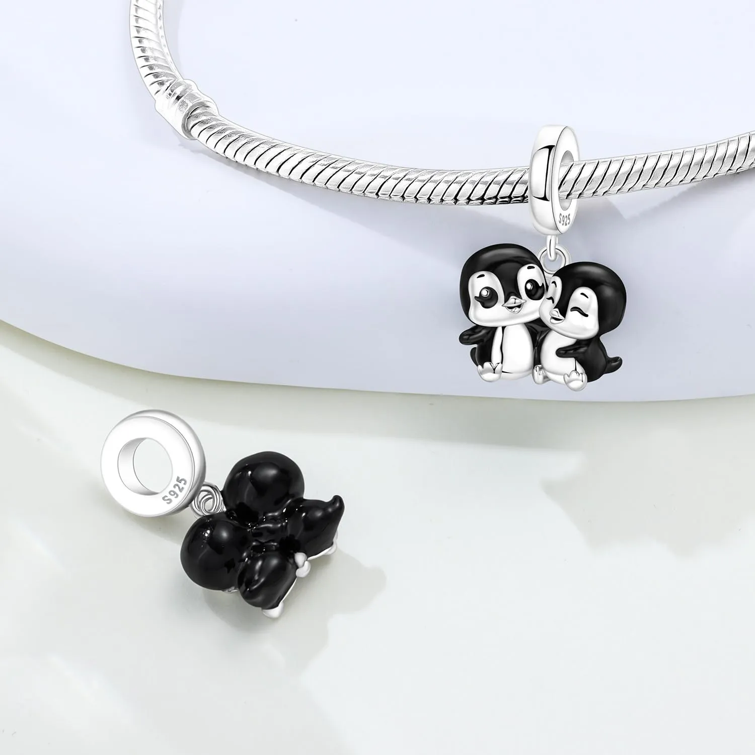 PANPOKI Ciondolo Animali in Argento Sterling 925 per Braccialetti e Collane Europee da Donna - immagine 2