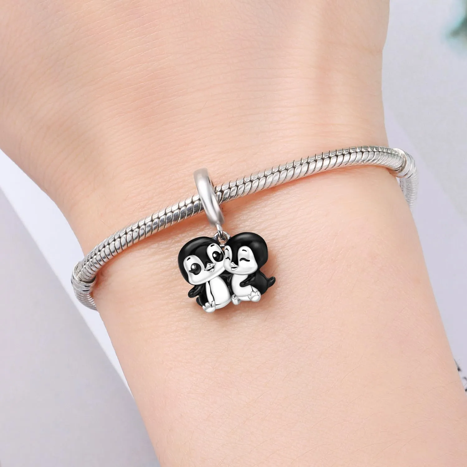 PANPOKI Ciondolo Animali in Argento Sterling 925 per Braccialetti e Collane Europee da Donna - immagine 5