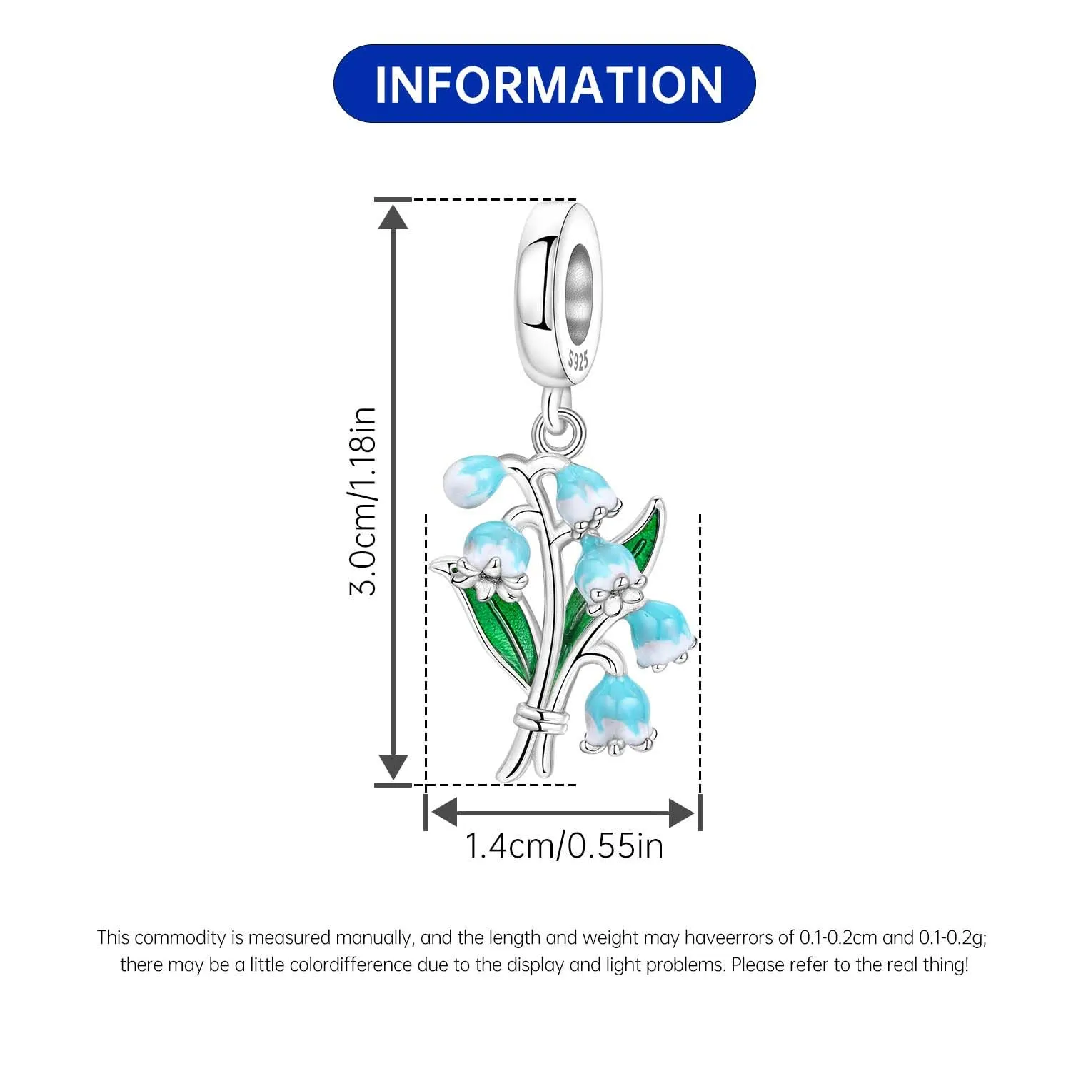 PANPOKI Ciondolo in Argento Sterling 925 a forma di animale per braccialetti e collane da donna - immagine 4