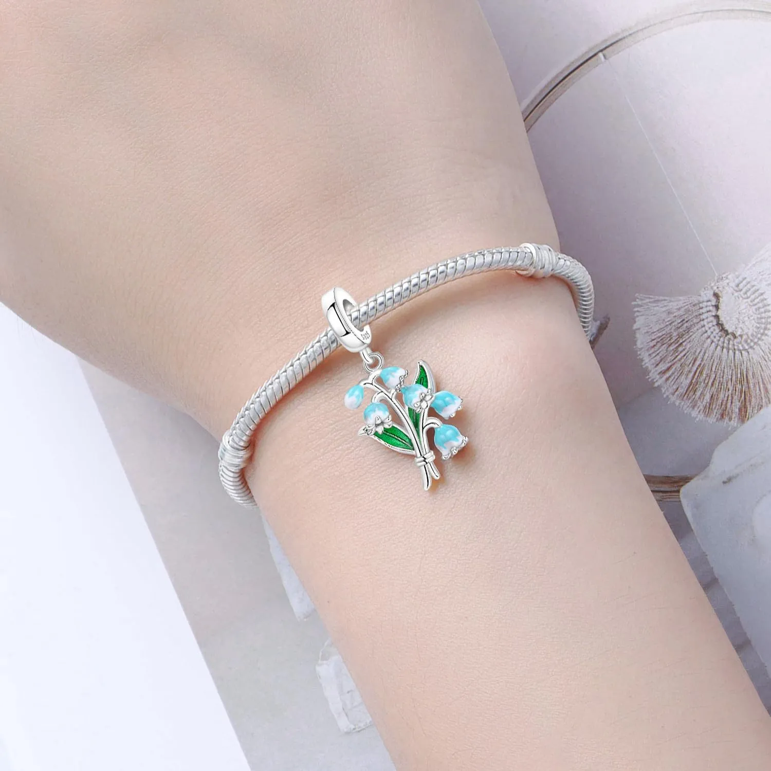 PANPOKI Ciondolo in Argento Sterling 925 a forma di animale per braccialetti e collane da donna - immagine 5