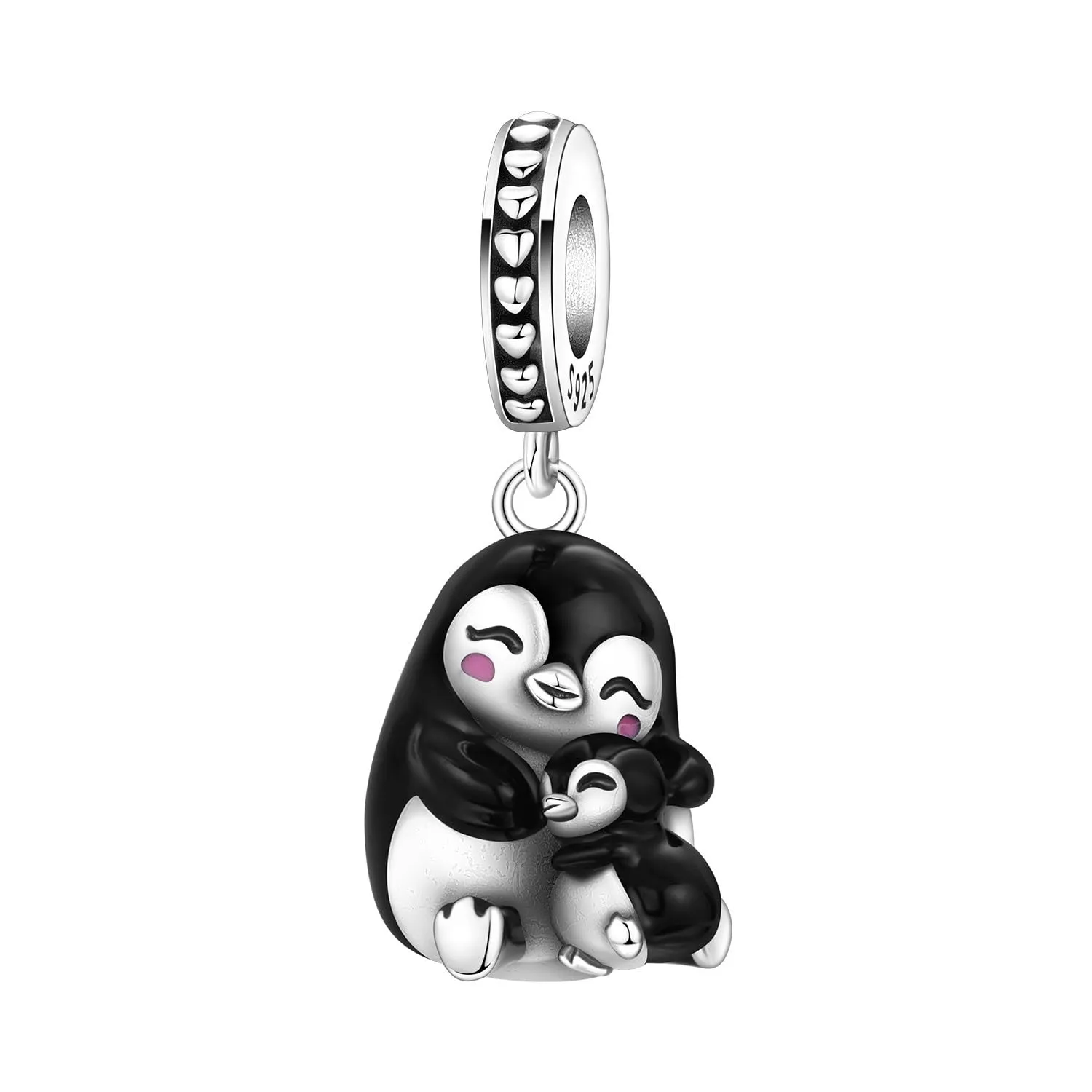 PANPOKI Ciondoli Animali e Oceano in Argento Sterling 925 con Zirconie, 4-5 mm - immagine 1