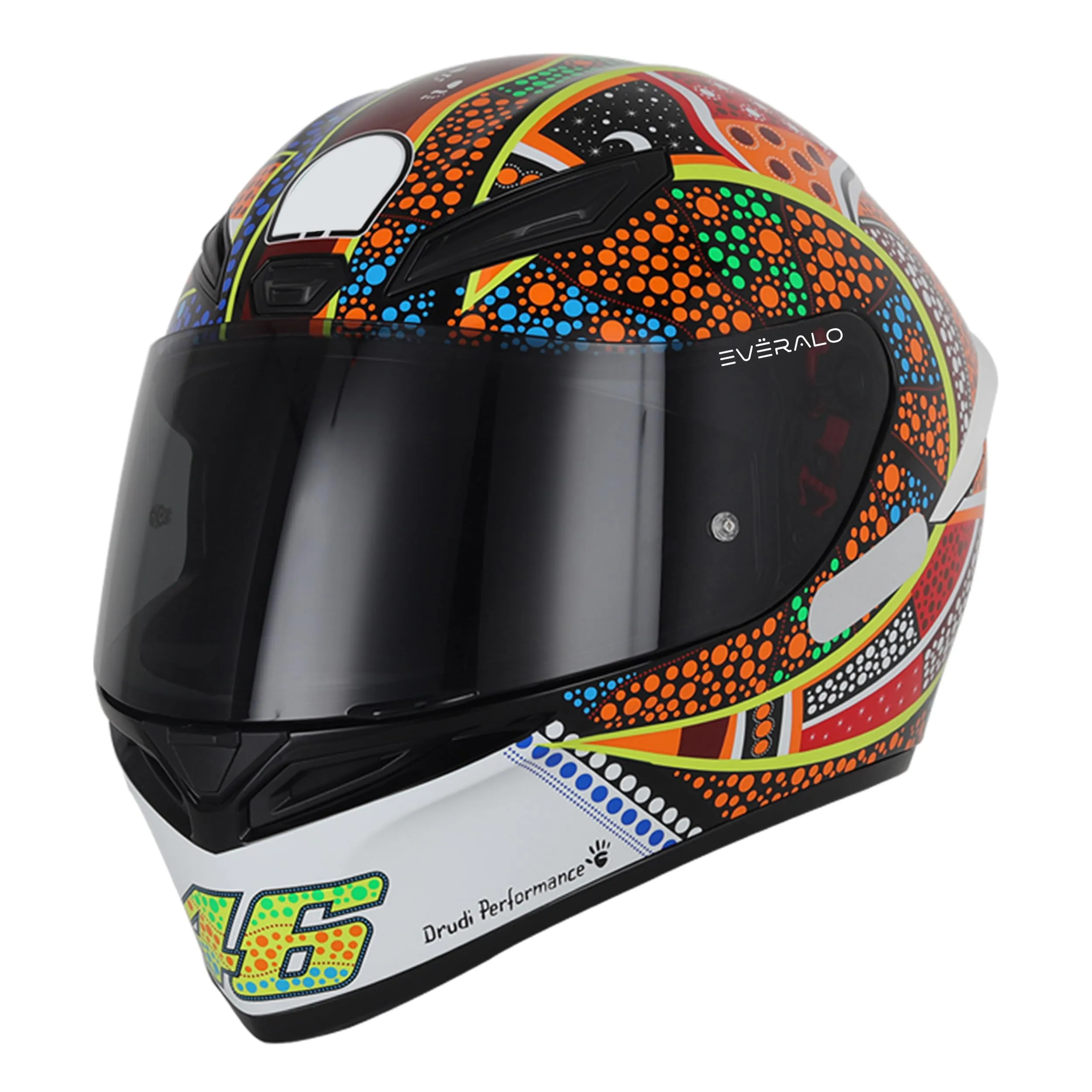Everalo Visiera per Casco AGV K1 K1s K3sv K5 K5s GT2 Light Fume - immagine 4