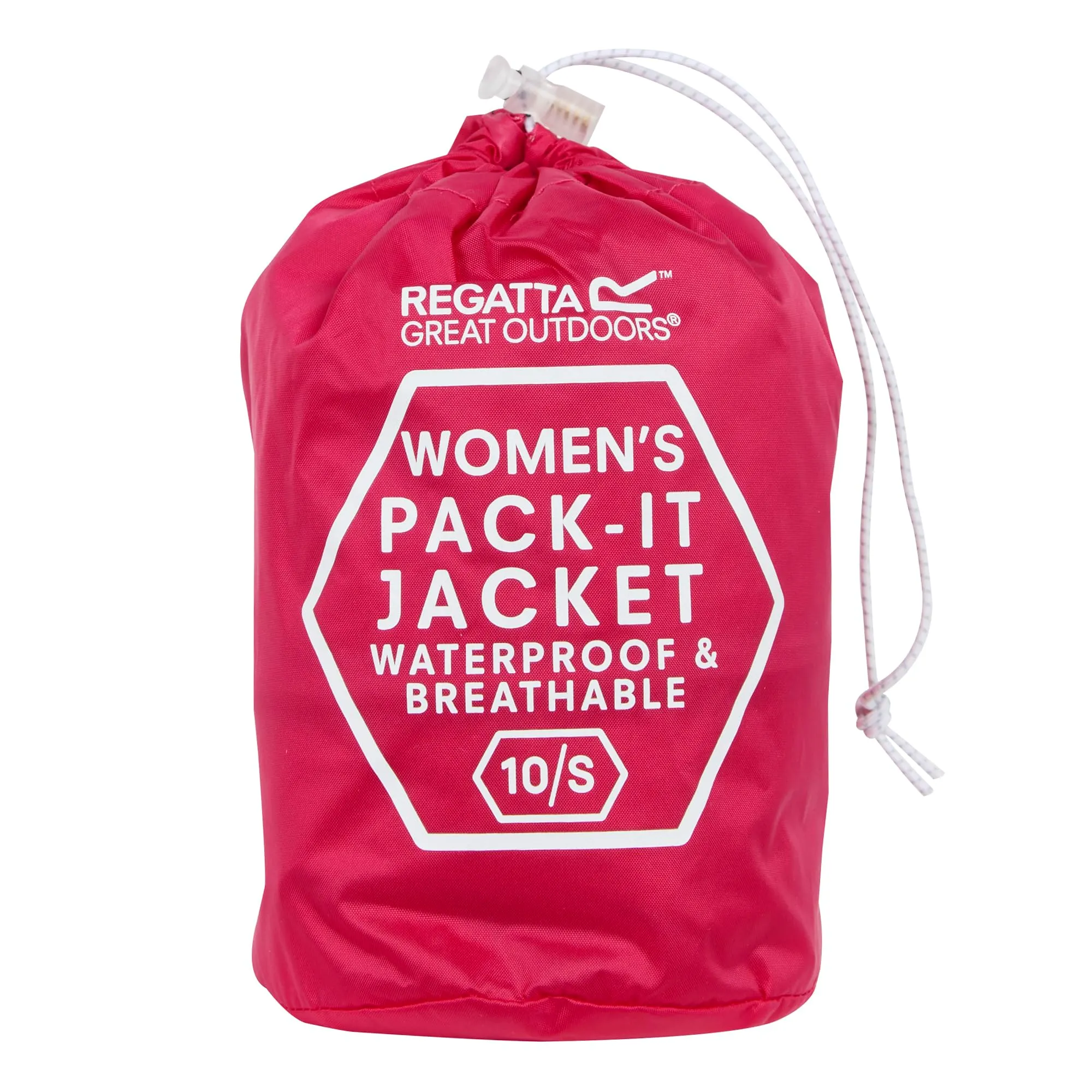 Regatta Women's Pack It Jacket, Pink Potion, 12 - immagine 8