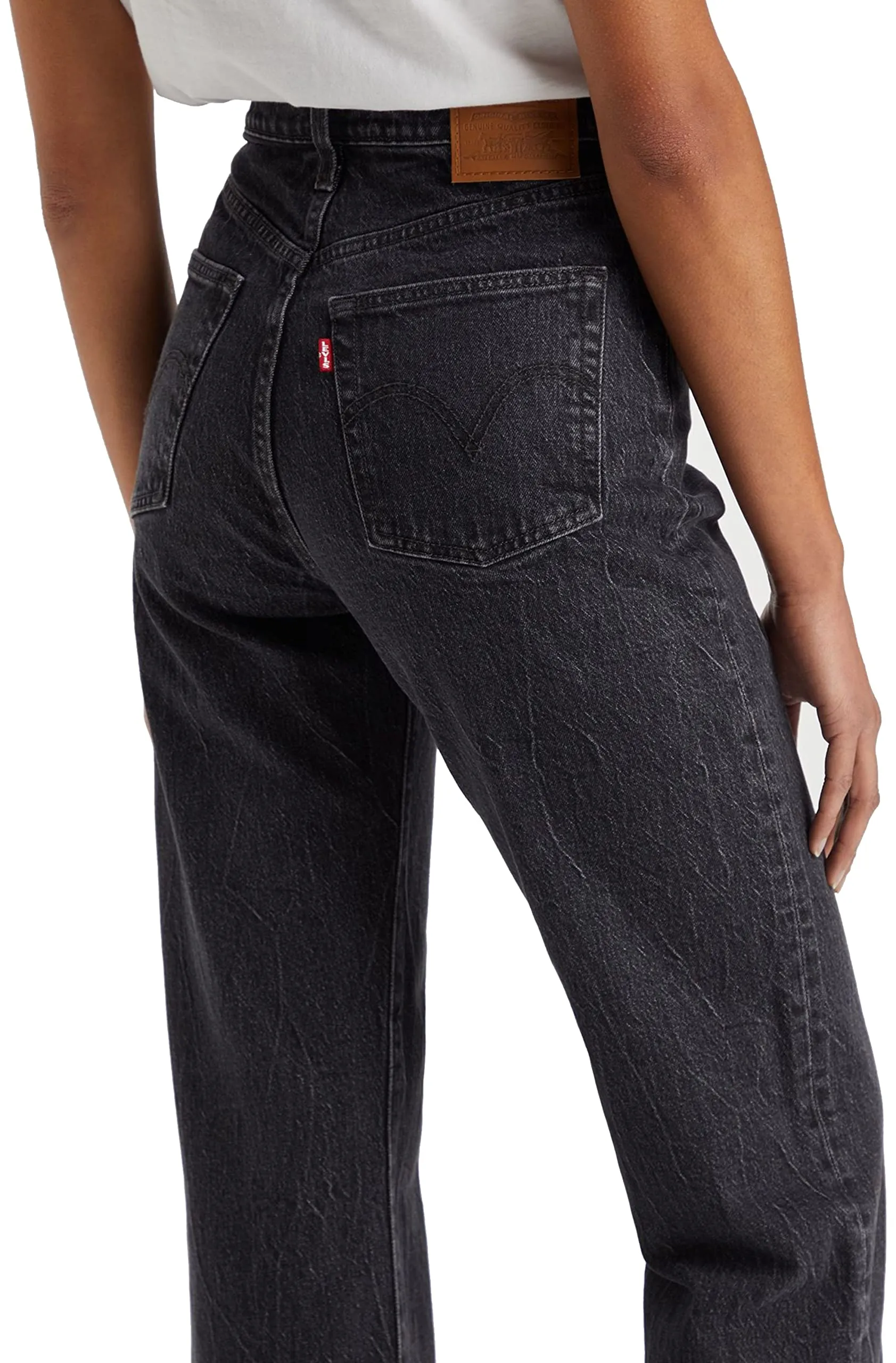 Levi's Ribcage Straight Ankle Jeans, Soda Spring, 23W / 27L - immagine 5