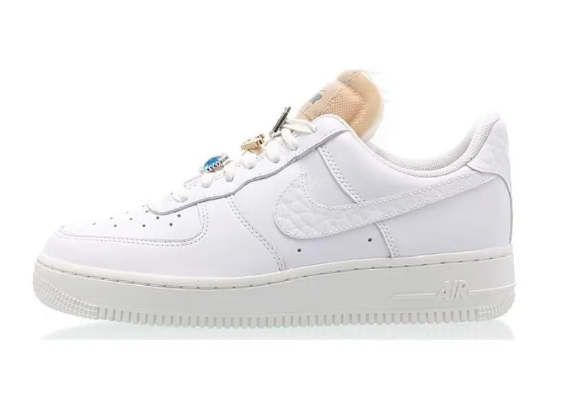 Nike Air Force 1 Sage Low Ar5339-100 White Summit White Jewel Bling - immagine 1