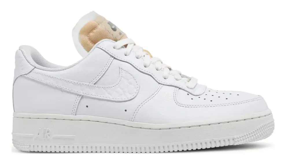 Nike Air Force 1 Sage Low Ar5339-100 White Summit White Jewel Bling - immagine 6