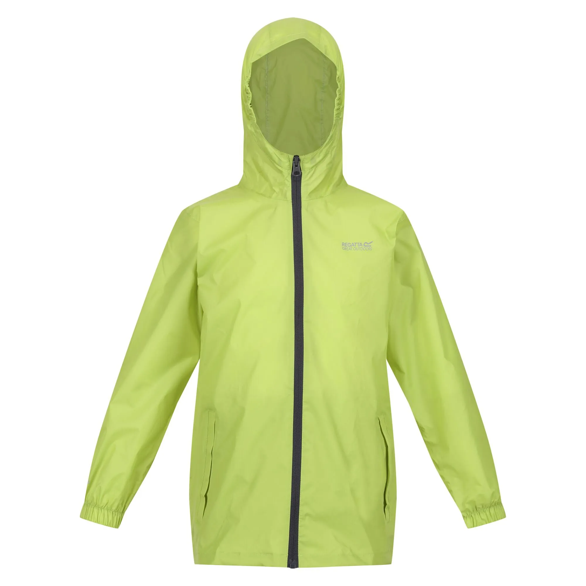 Regatta Kid Pk It Jkt III Giacca Impermeabile Bambino, Green Algae, 14 anni - immagine 1