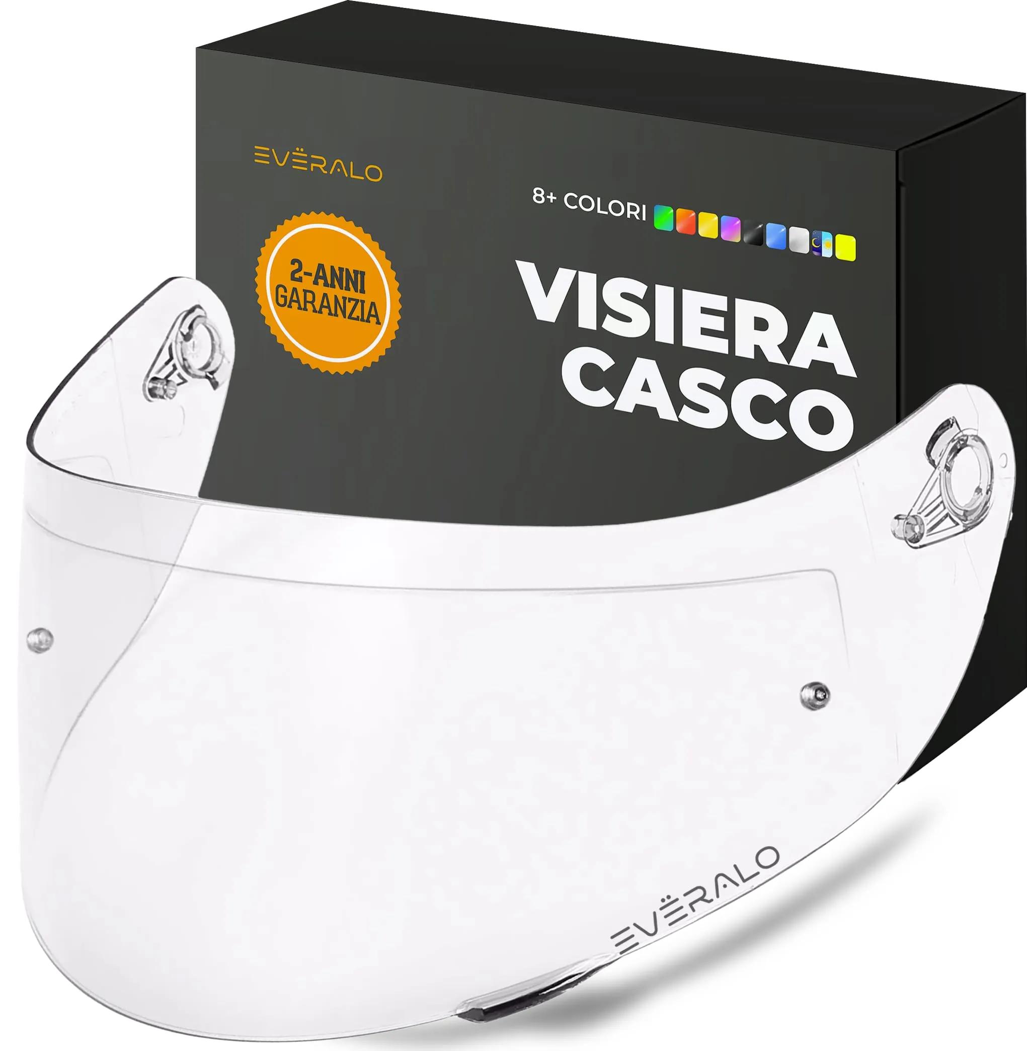 Everalo Visiera per Casco AGV K1, K1s, K3sv, K5, K5s, GT2 - immagine 1