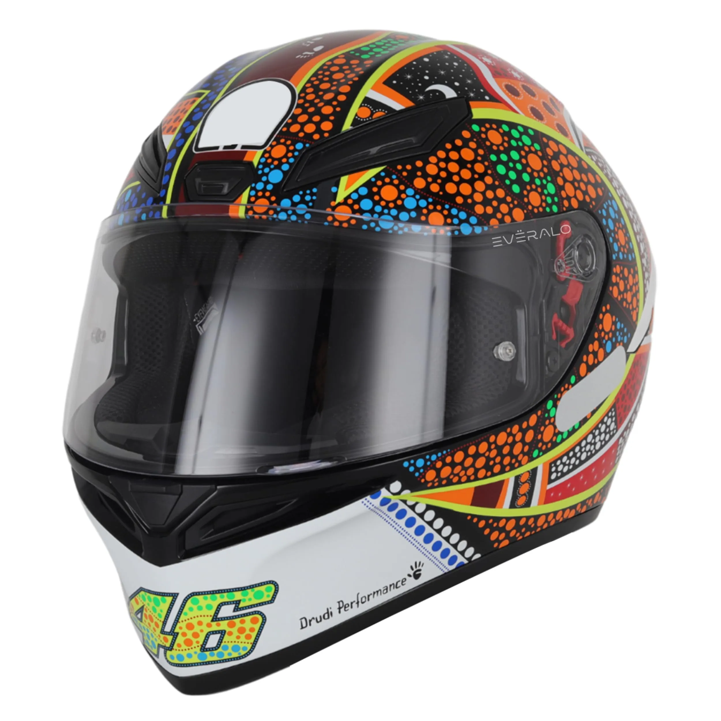 Everalo Visiera per Casco AGV K1, K1s, K3sv, K5, K5s, GT2 - immagine 4