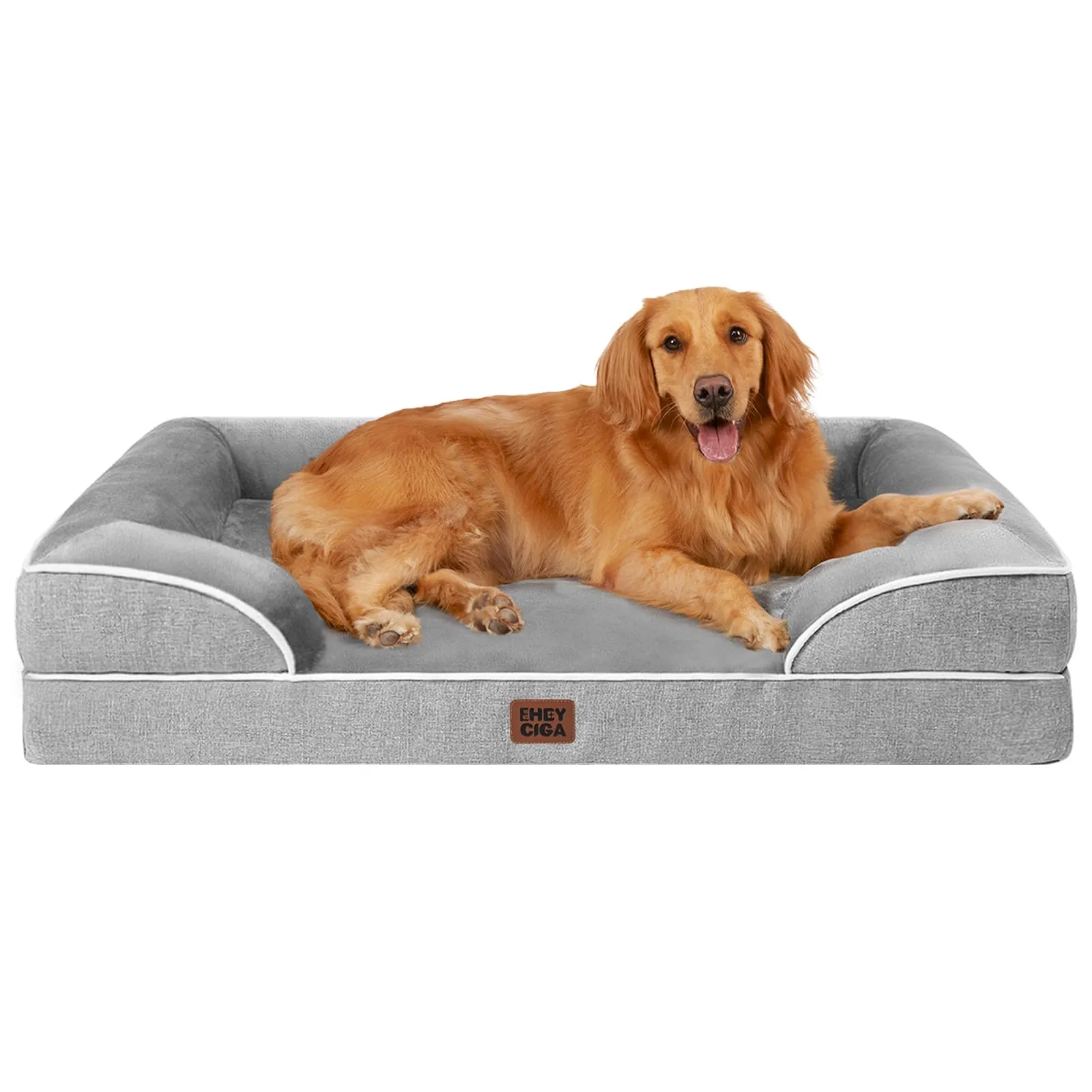 EHEYCIGA Cuccia Cane Interno, 112x81x16cm, Grigio - immagine 1