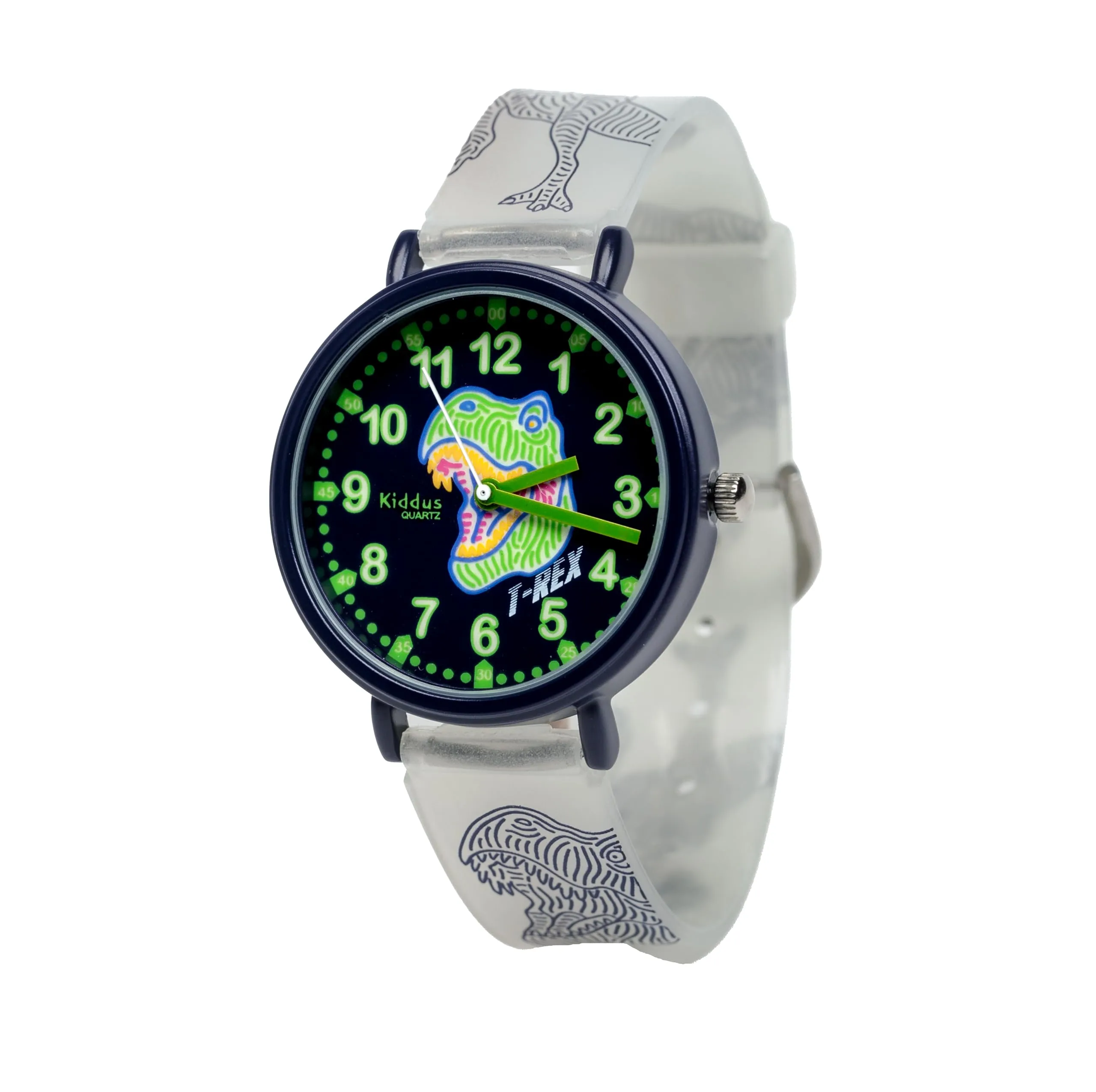 Kiddus Orologio Educativo Analogico per Bambini 5-10 Anni, Movimento Giapponese - immagine 1