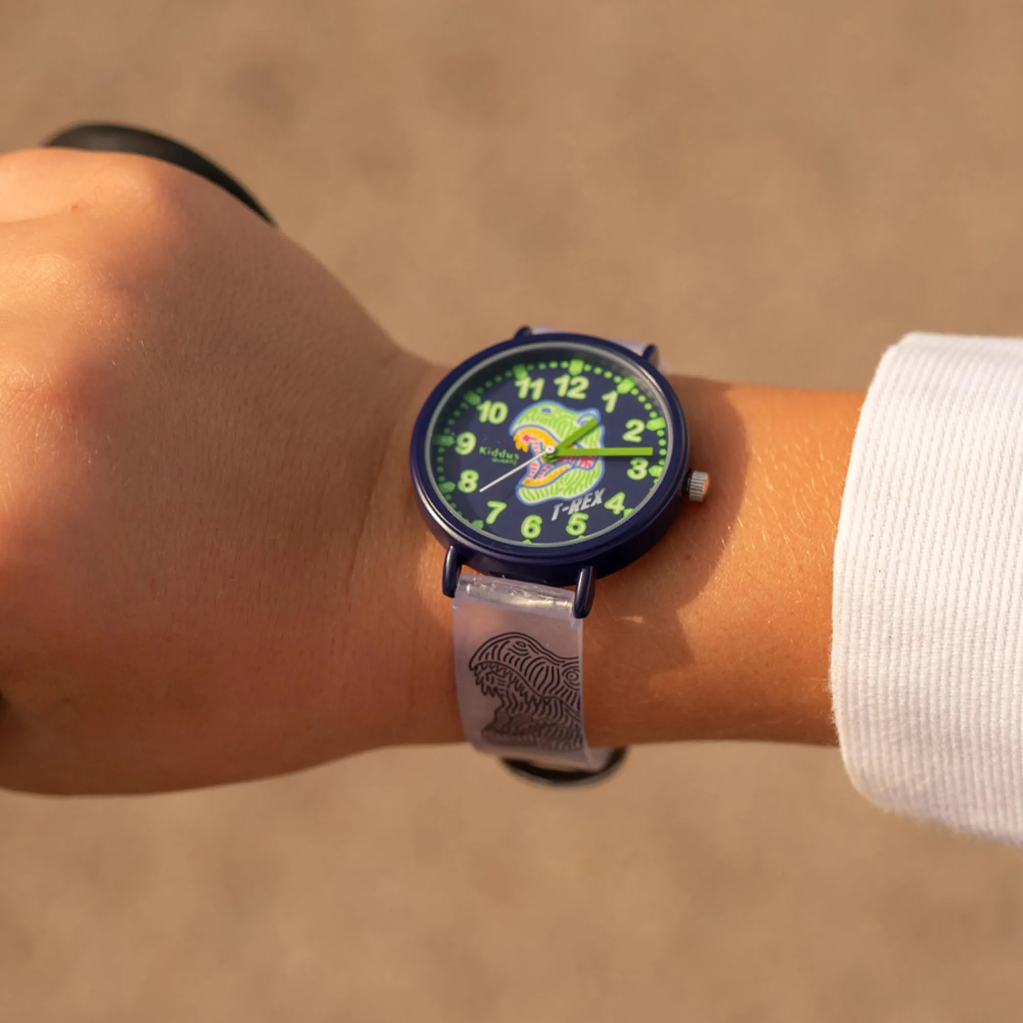 Kiddus Orologio Educativo Analogico per Bambini 5-10 Anni, Movimento Giapponese - immagine 2