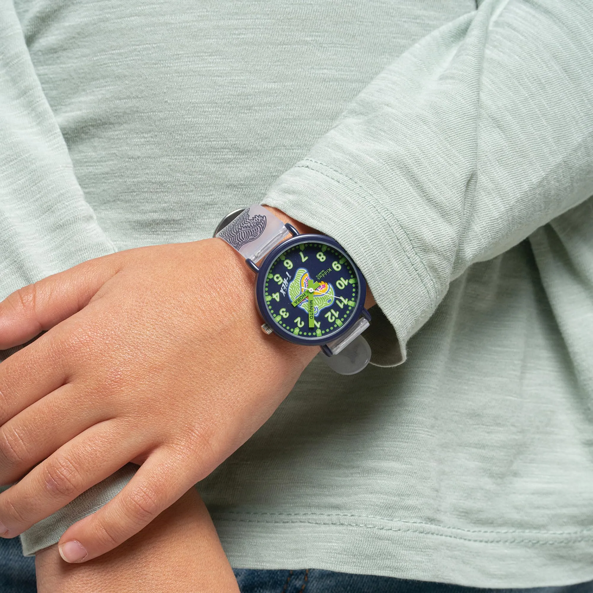 Kiddus Orologio Educativo Analogico per Bambini 5-10 Anni, Movimento Giapponese - immagine 3