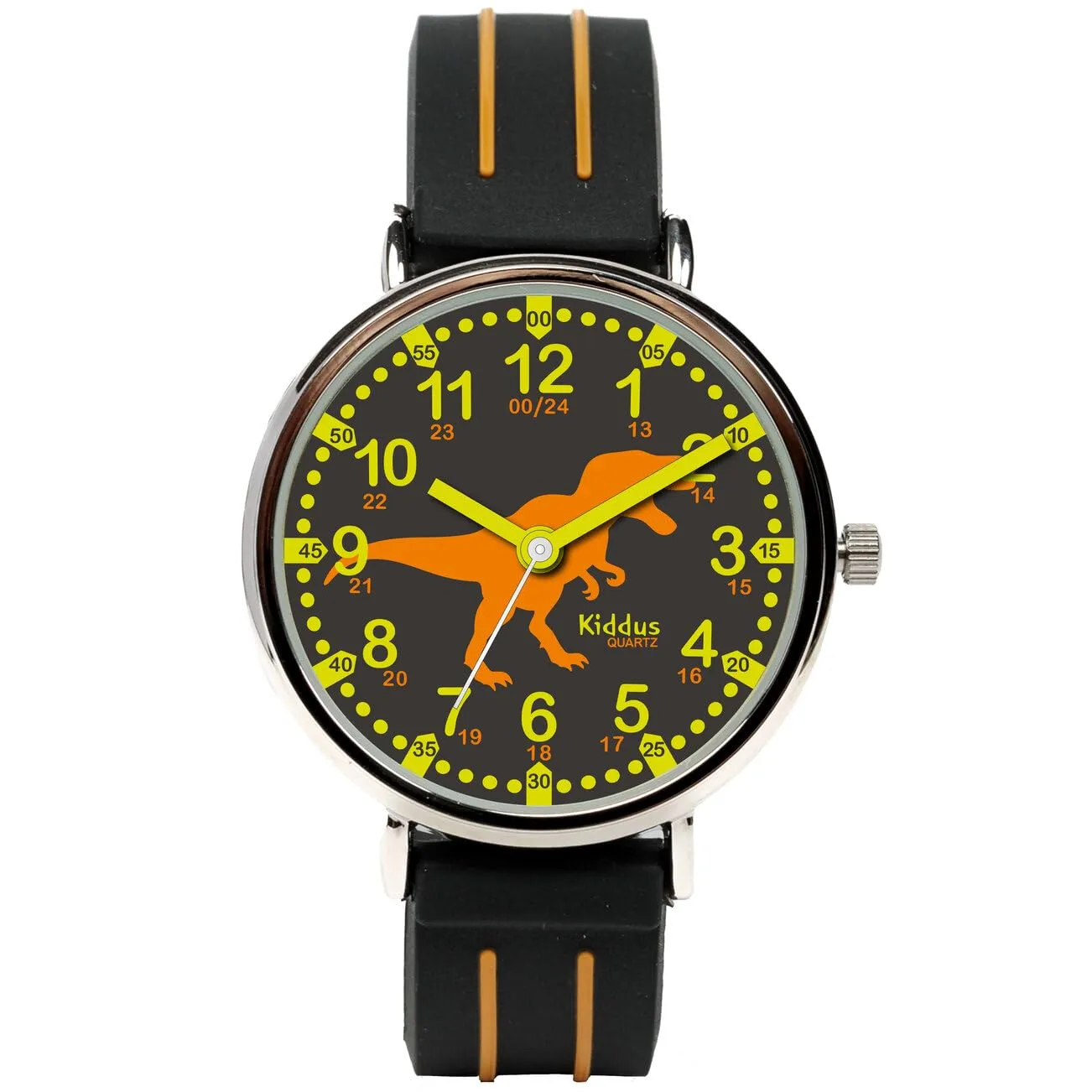 Kiddus Orologio Educativo Analogico per Bambini 5-10 Anni, Movimento Giapponese - immagine 4