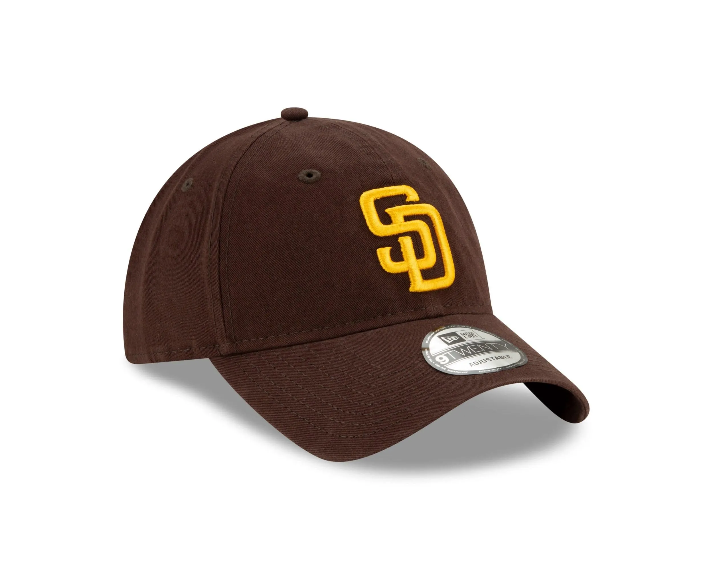 New Era San Diego Padres MLB Core Classic 9Twenty Adjustable Hat - Brown - immagine 3