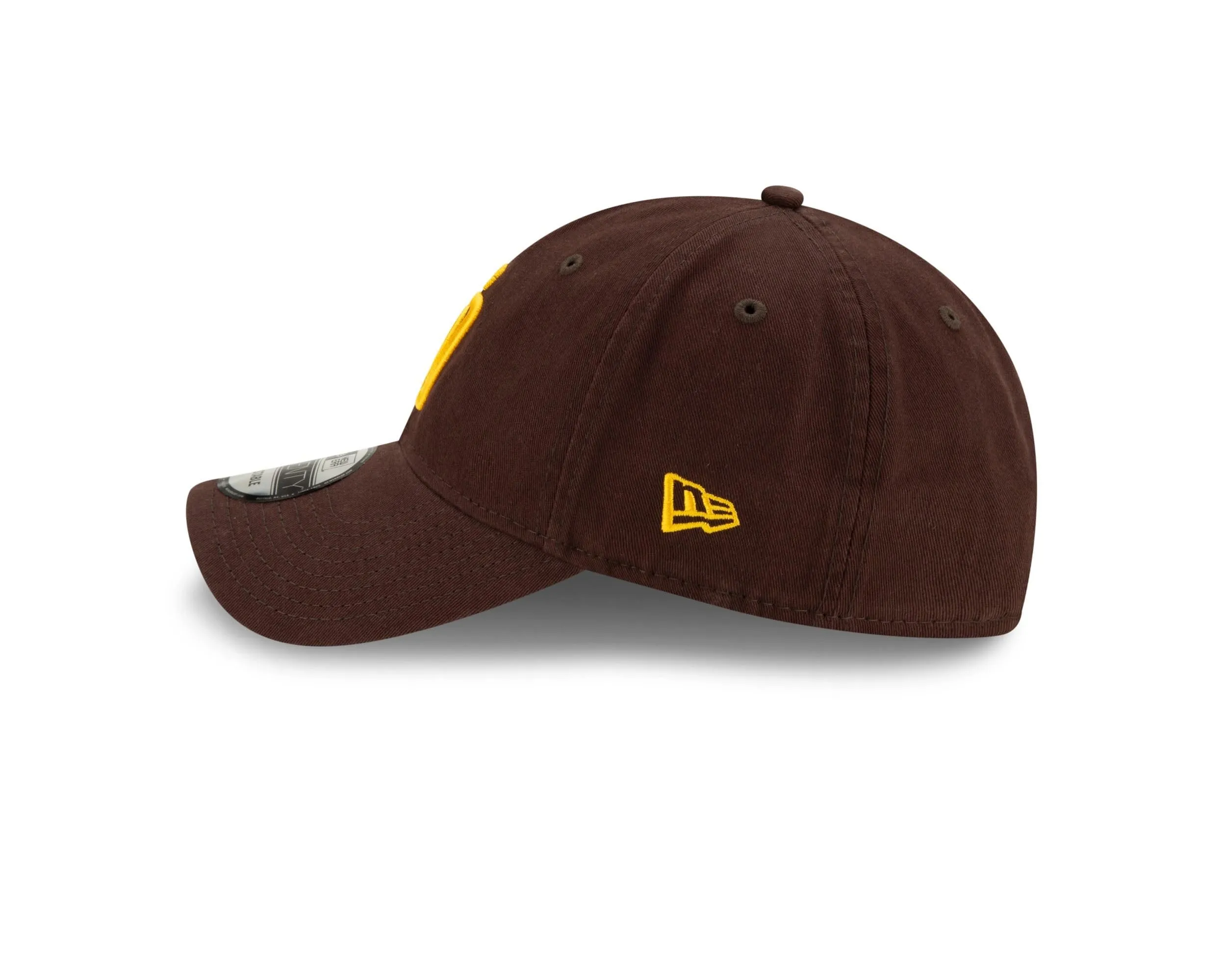 New Era San Diego Padres MLB Core Classic 9Twenty Adjustable Hat - Brown - immagine 4