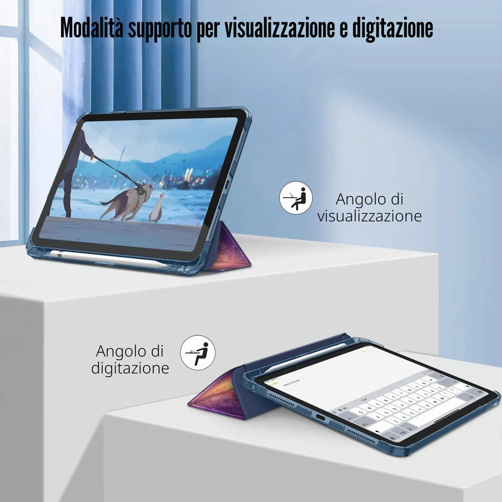 FINTIE Cover for iPad 11th Gen 11" (2025) and iPad 10th Gen 10.9" (2022) - immagine 3